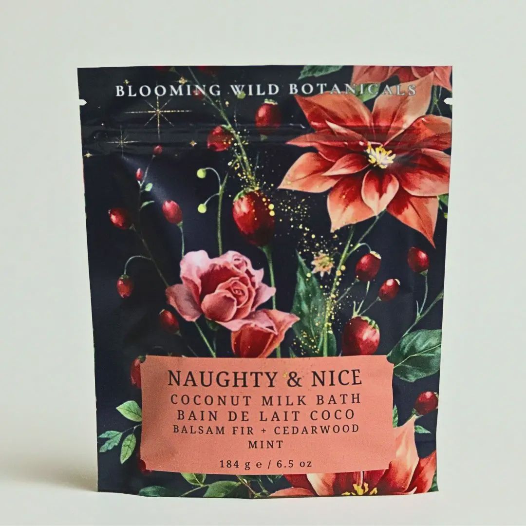 Blooming Wild Botanicals Naughty &amp; Nice Bath Salt