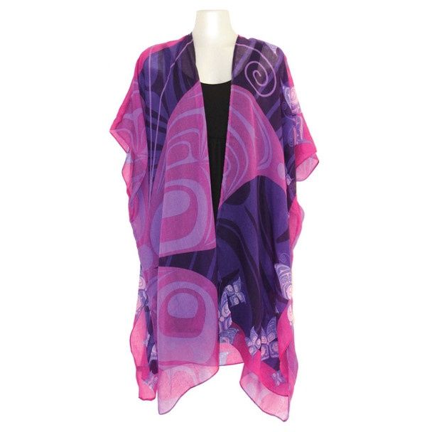 Native Northwest® Fashion Wrap, Design: Butterflies