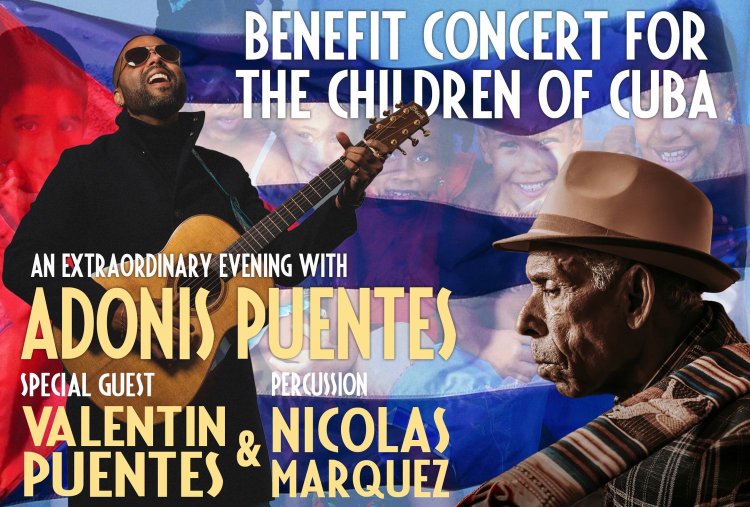 Benefit Concert for Cuban Children: April 3