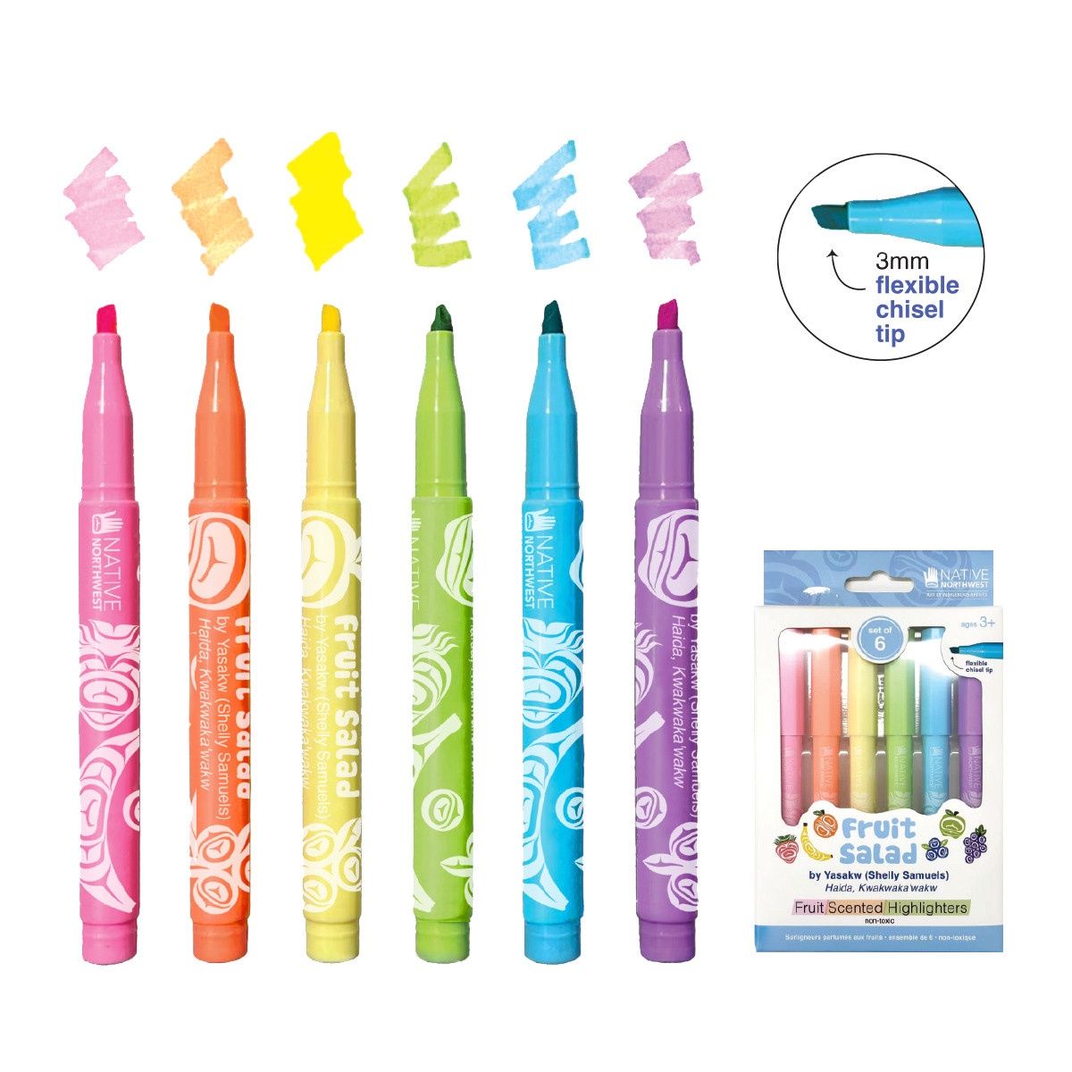Native Elements®Fruit Scented Highlighters