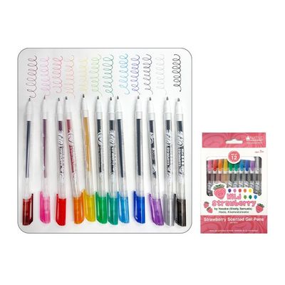 Native Elements® Strawberry Scented Gel Pens