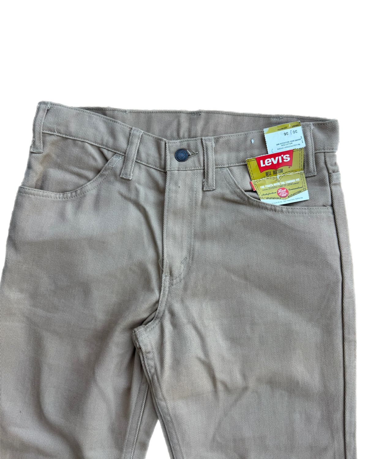 Levi Tan Bell Bottoms sz. 30 x 36