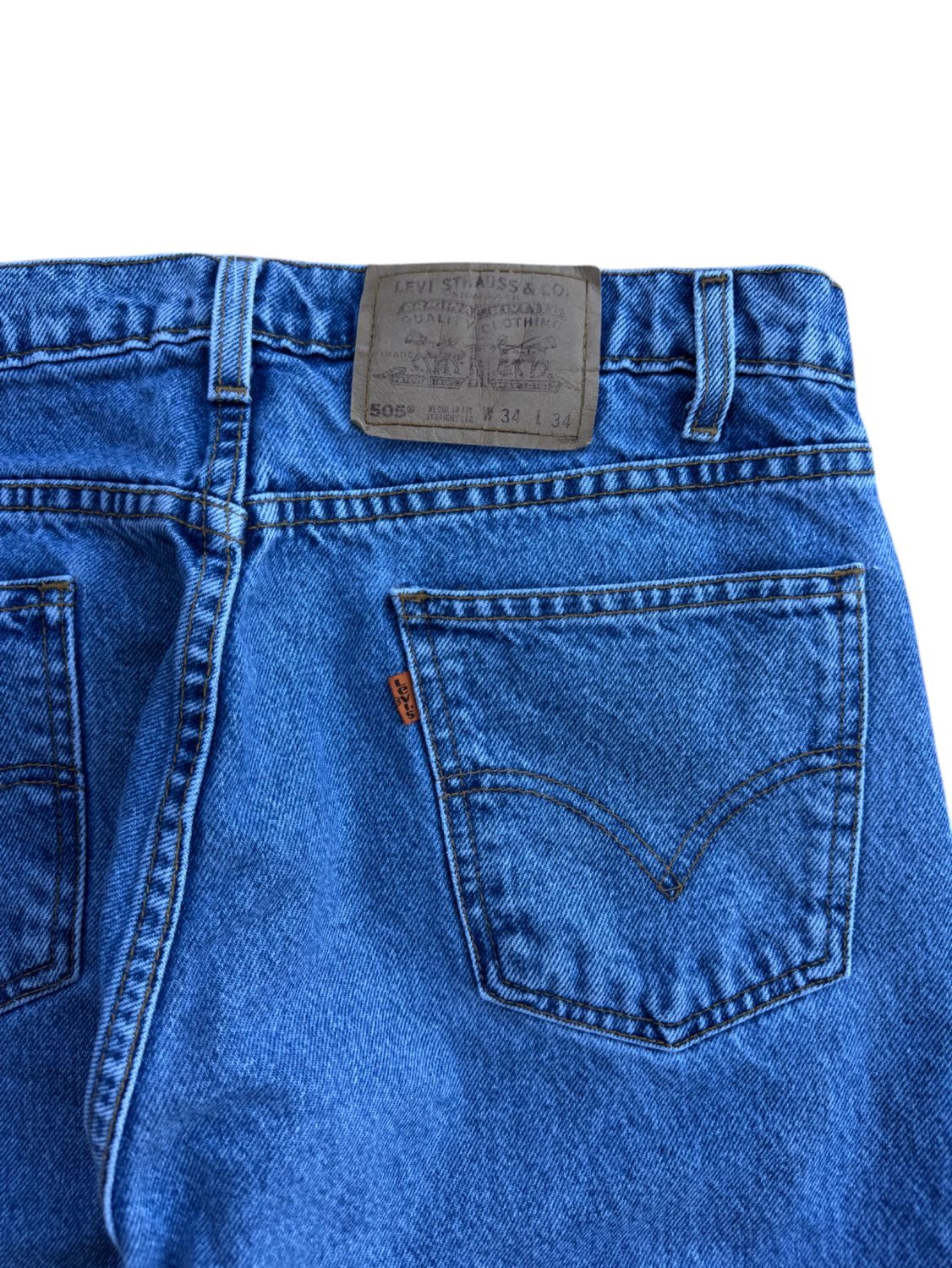 90s Levi Orange Tab 505 Jeans sz. 34 x 34
