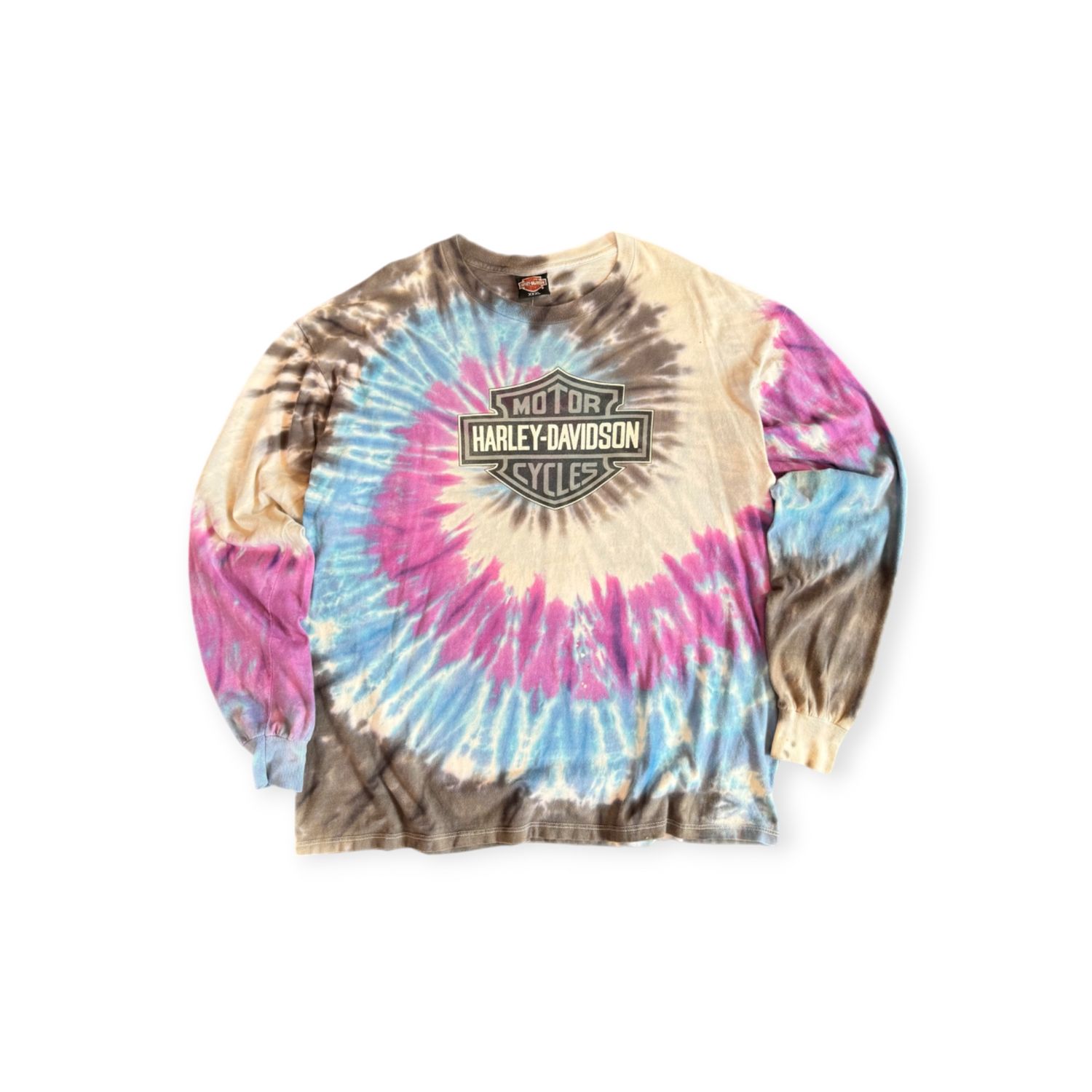 90s Harley Tie-Dye Longsleeve sz. XXXL