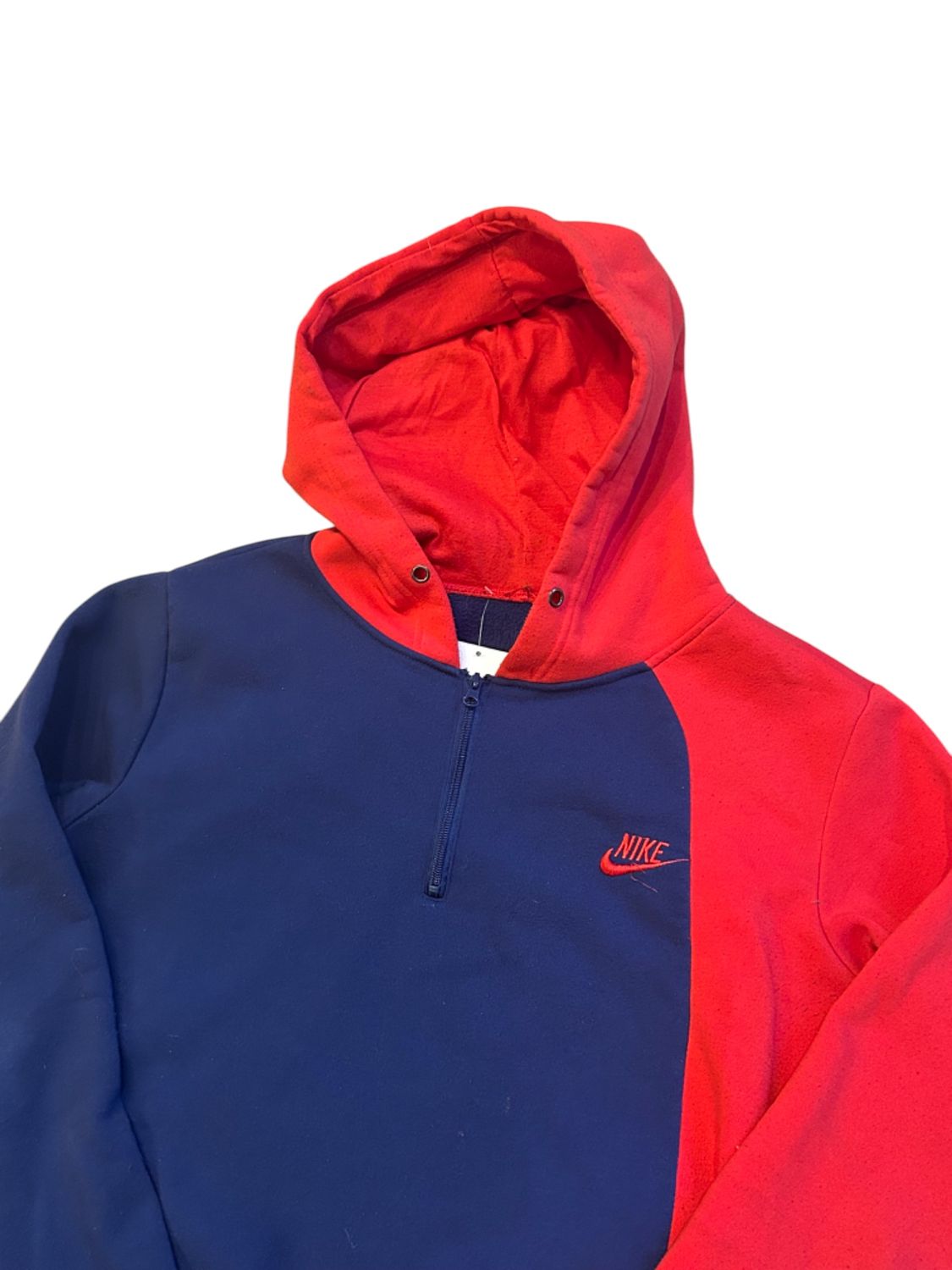90s Nike Hooded 1/4 Zip sz. L