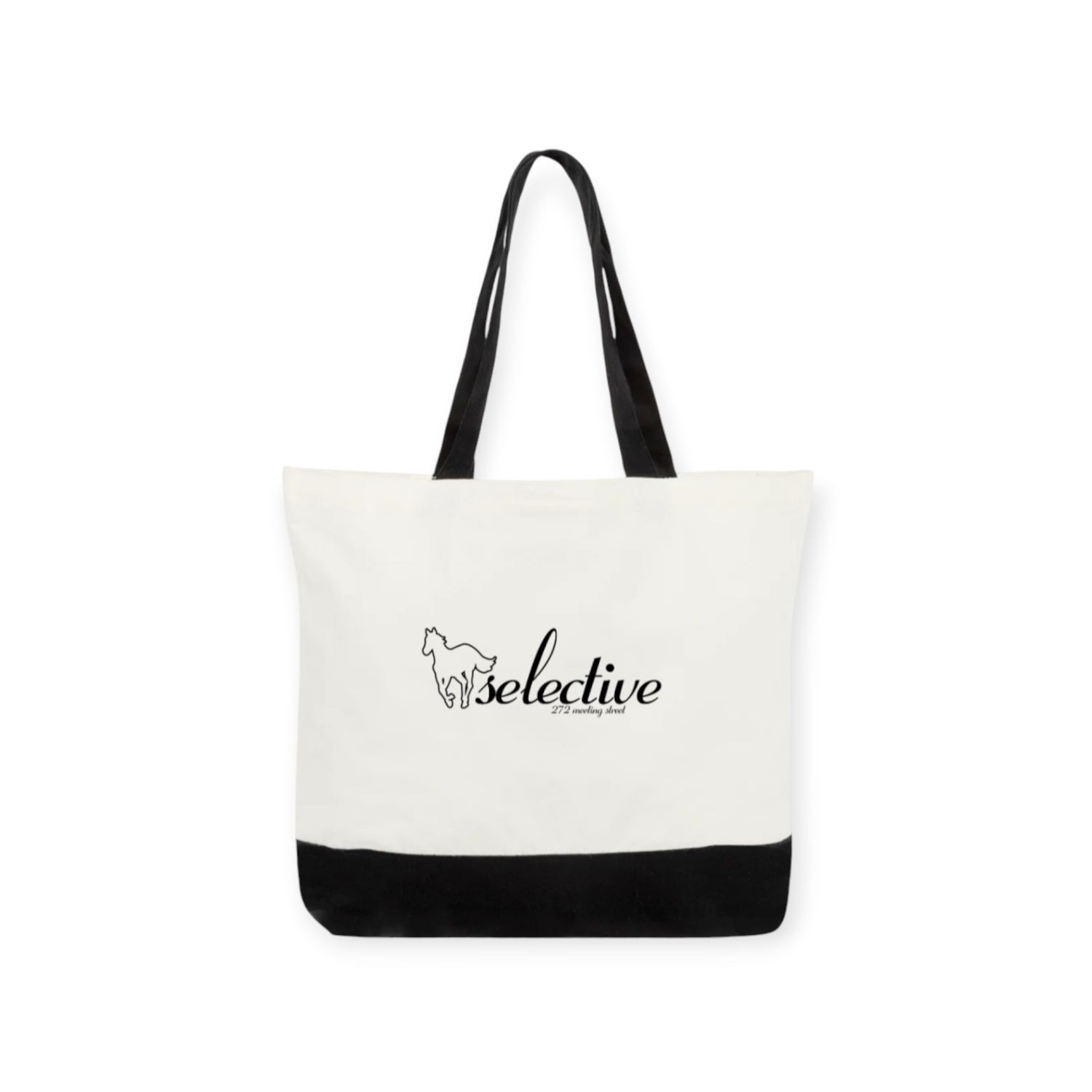 Selective &quot;White Pony&quot; Tote Bag