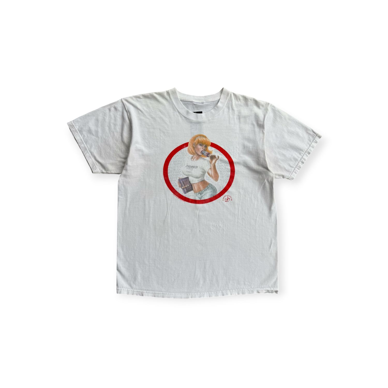 90s Censorship Sucks Tee sz. XL