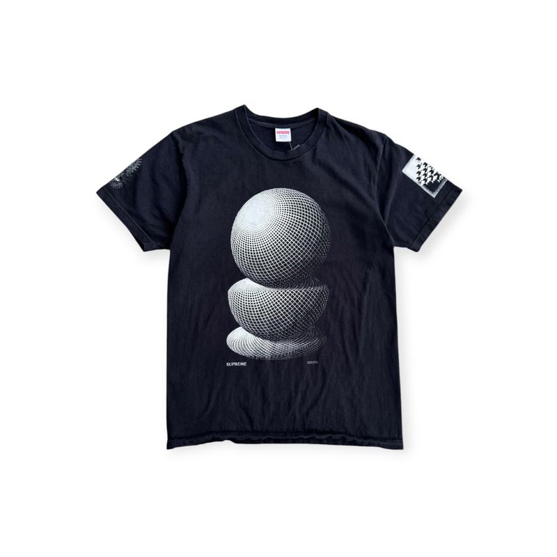 トップス supreme M.C. Escher  L size Supreme SS17 MC Escher Eye Long Sleeve Tee Color Black Size