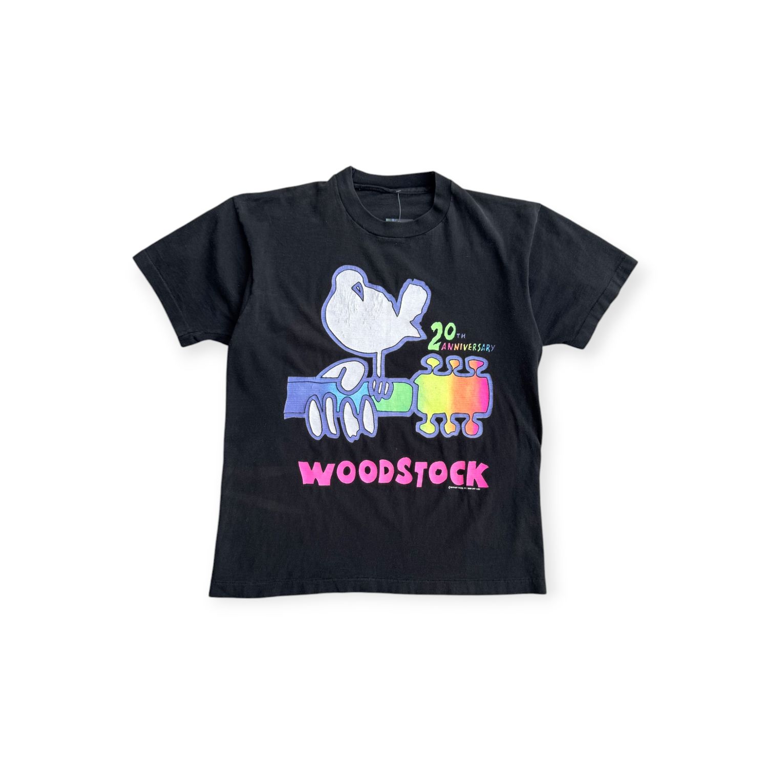 20th Anniversary Woodstock Tee sz. L