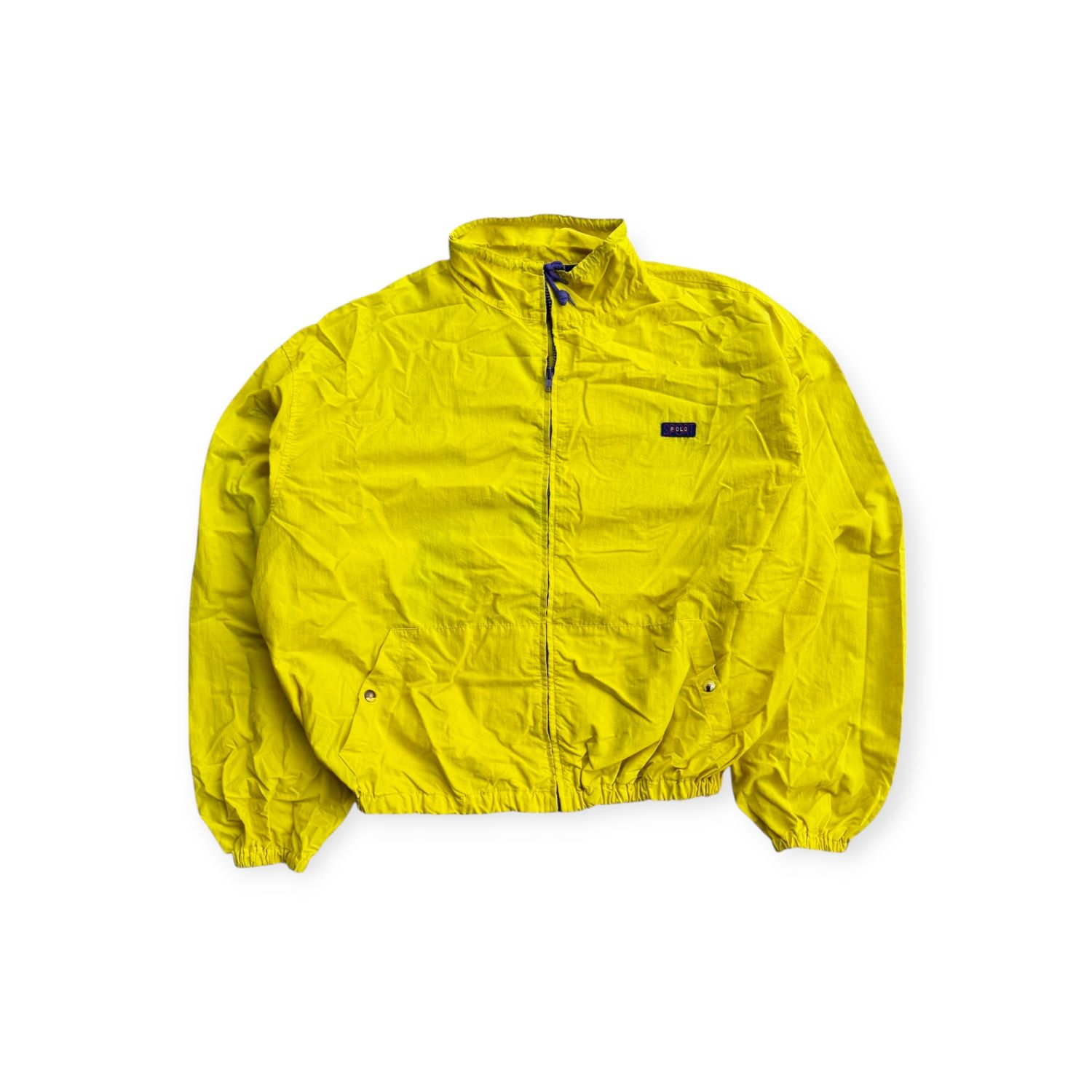 Polo Sport Yellow Zip Up sz. L