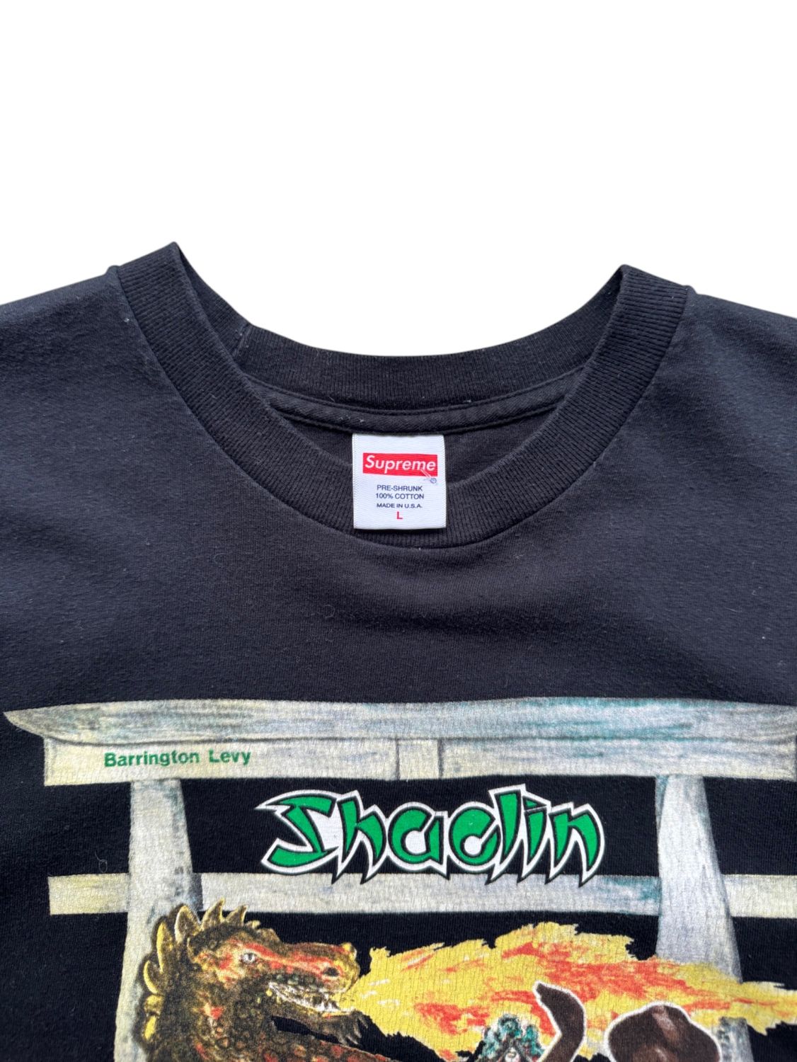 Supreme Shaolin Temple Tee sz. L