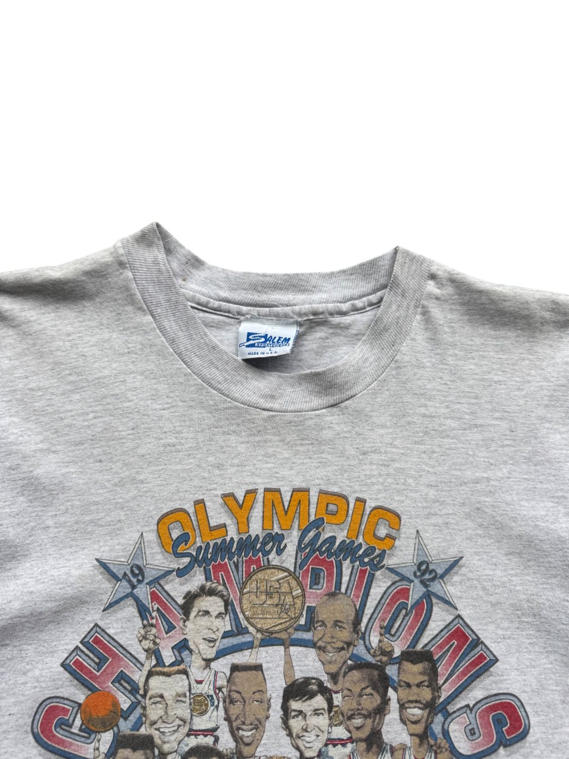 1992 Salem Dream Team Tee sz. L