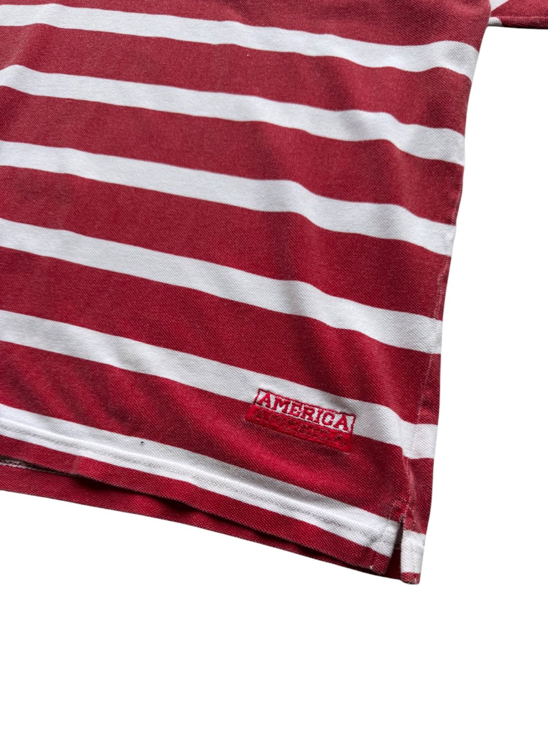 Perry Ellis Faded Striped Tee sz. L