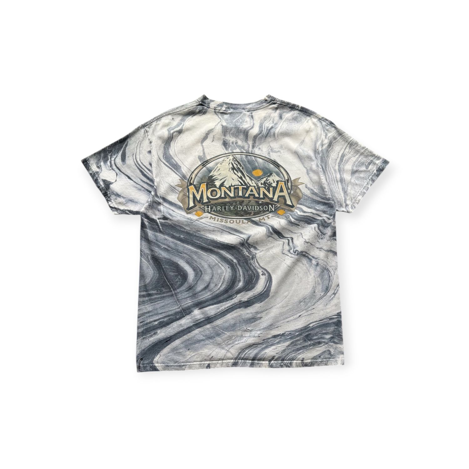 2003 Harley &quot;Marble&quot; Tee sz. L