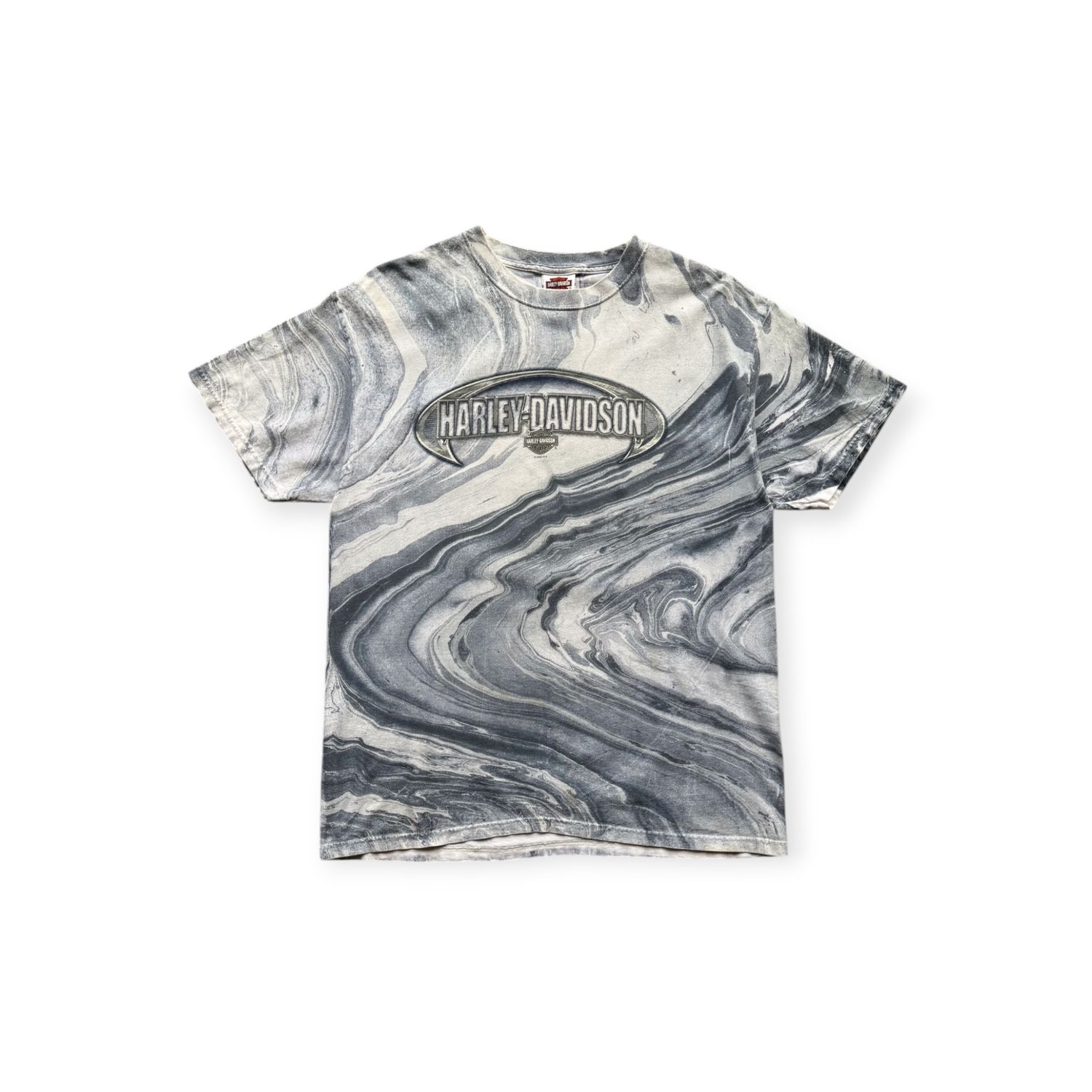 2003 Harley &quot;Marble&quot; Tee sz. L