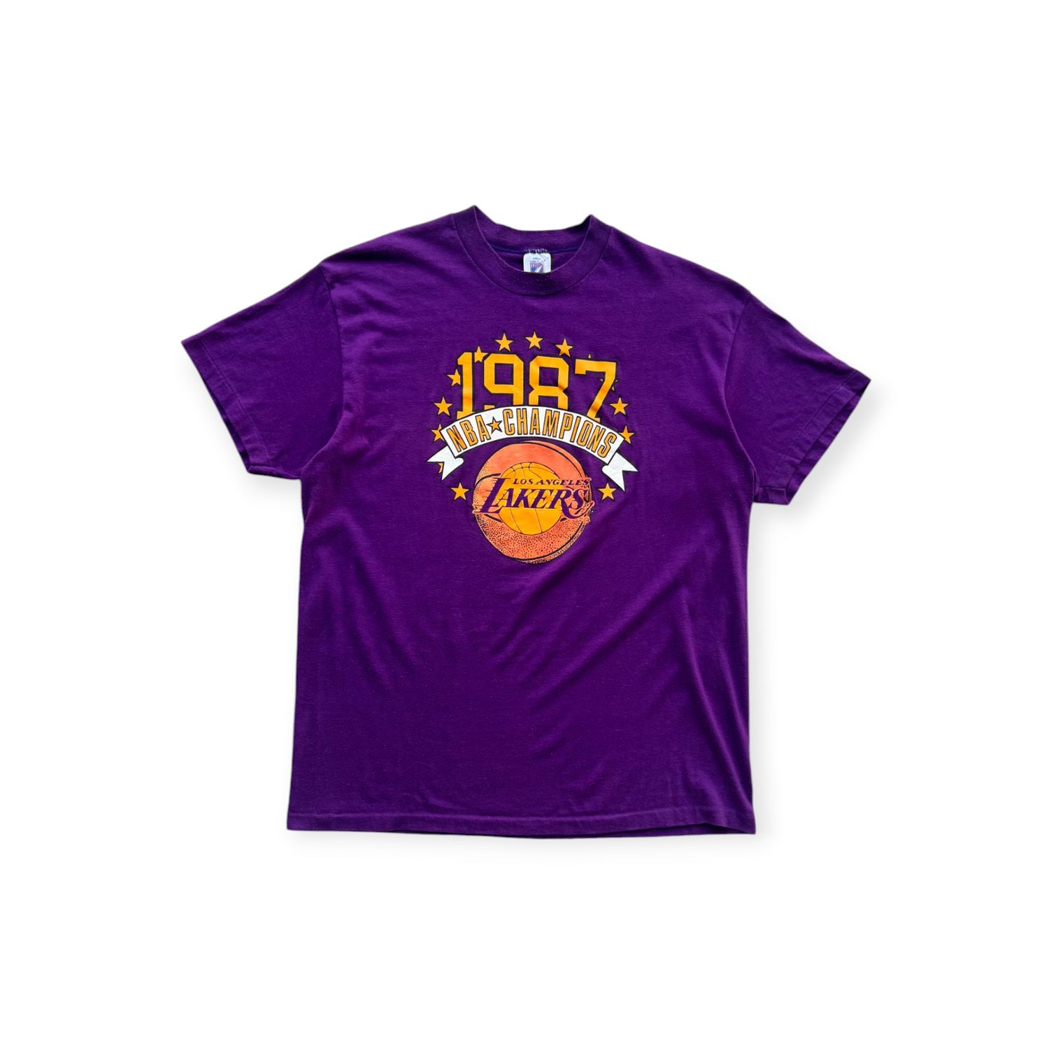 1987 LA Lakers Tee sz. XL