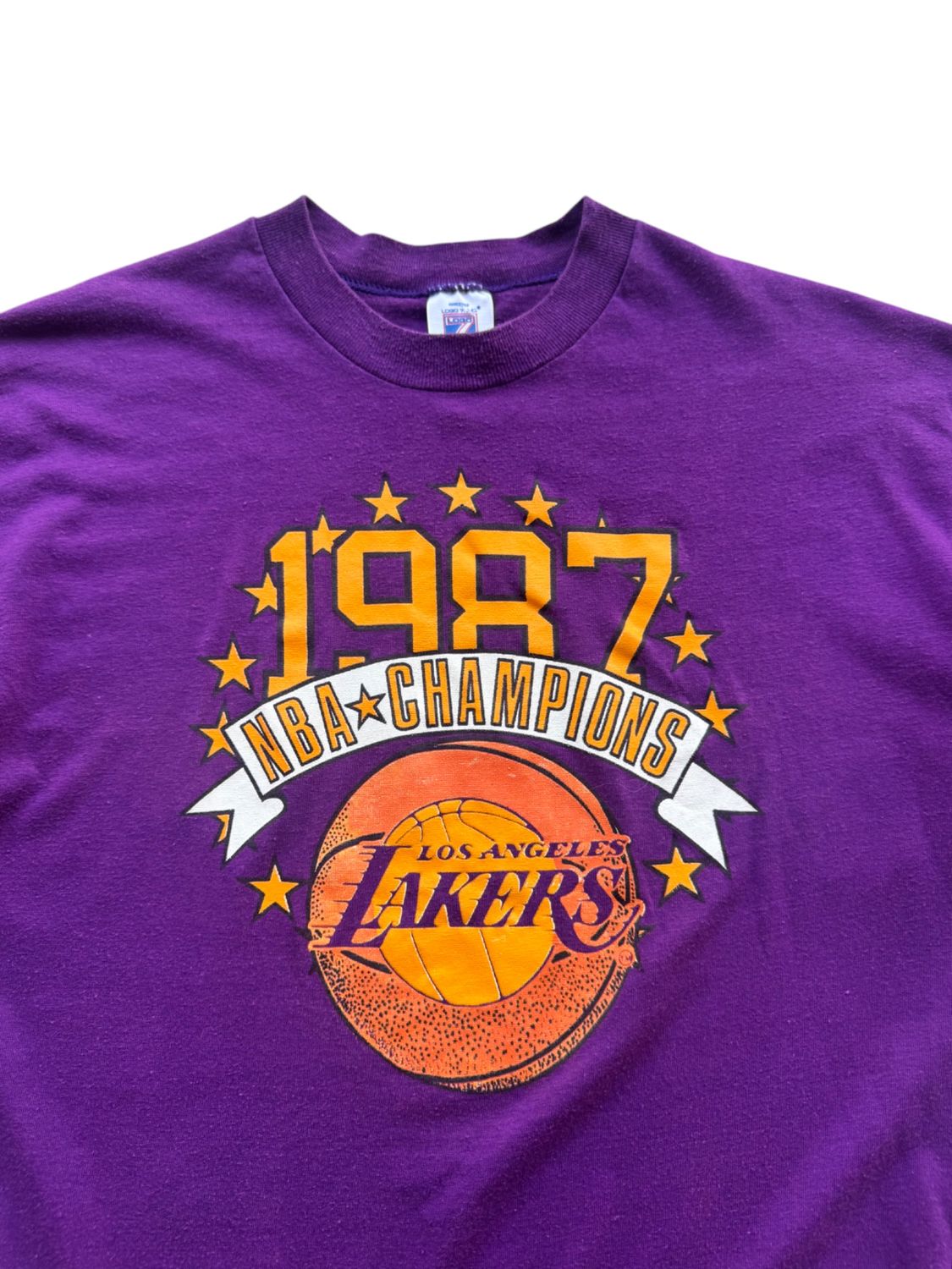 1987 LA Lakers Tee sz. XL