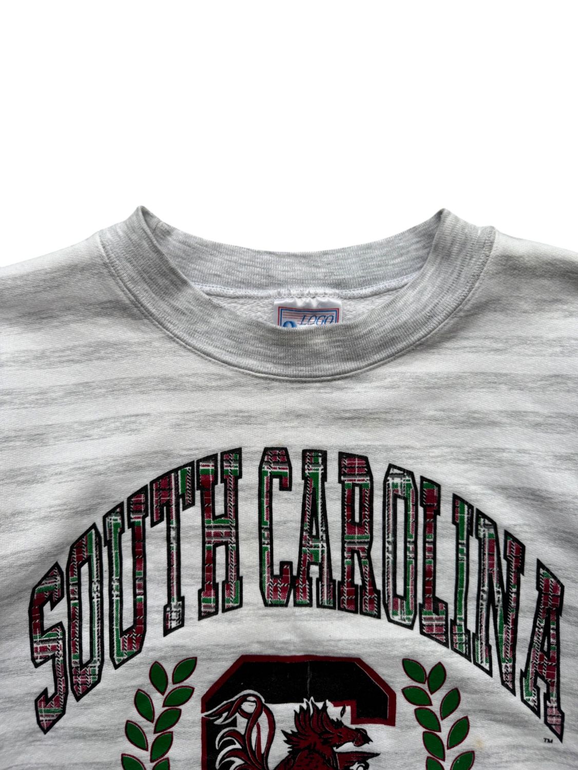 1991 Gamecocks Striped Crewneck sz. M