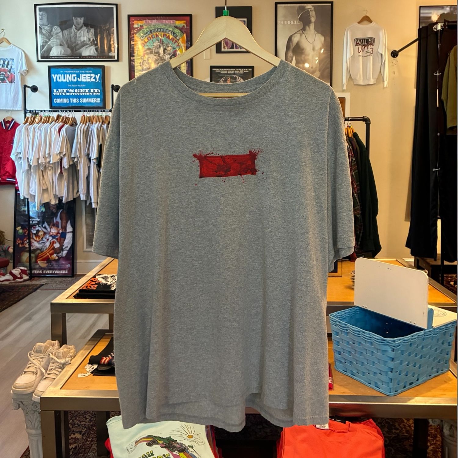 Supreme “Ralph Steadman Box Logo” Tee S/S ‘22 sz. XL