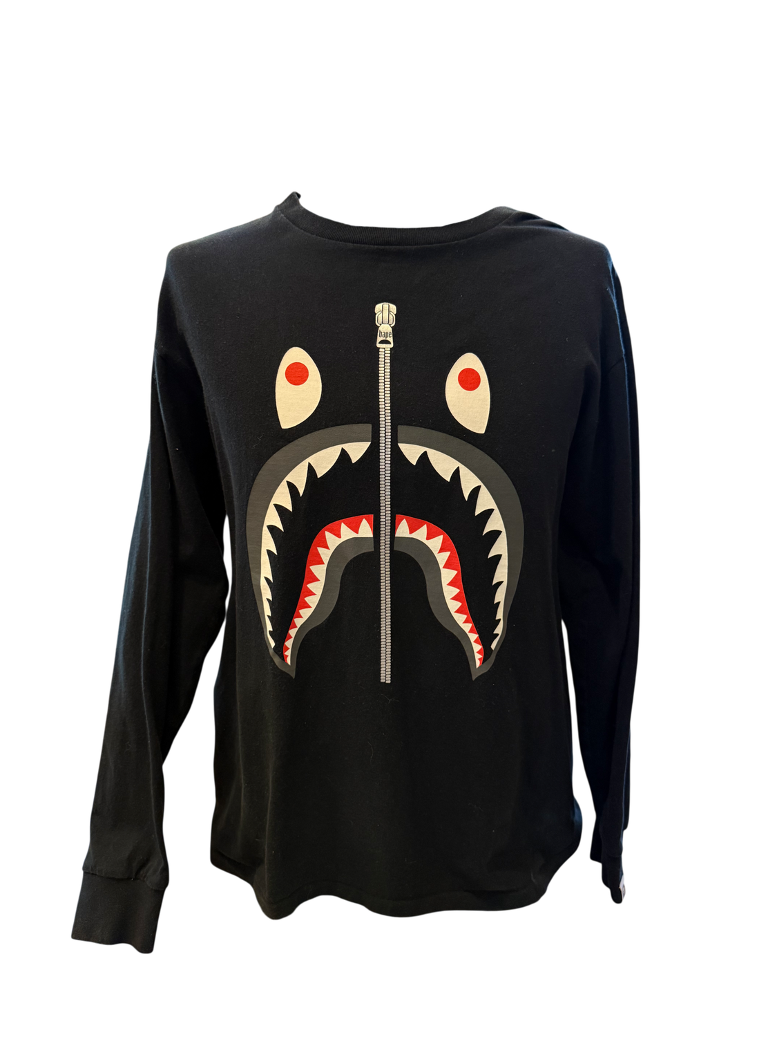 Bape Black L/S Tee sz. XL