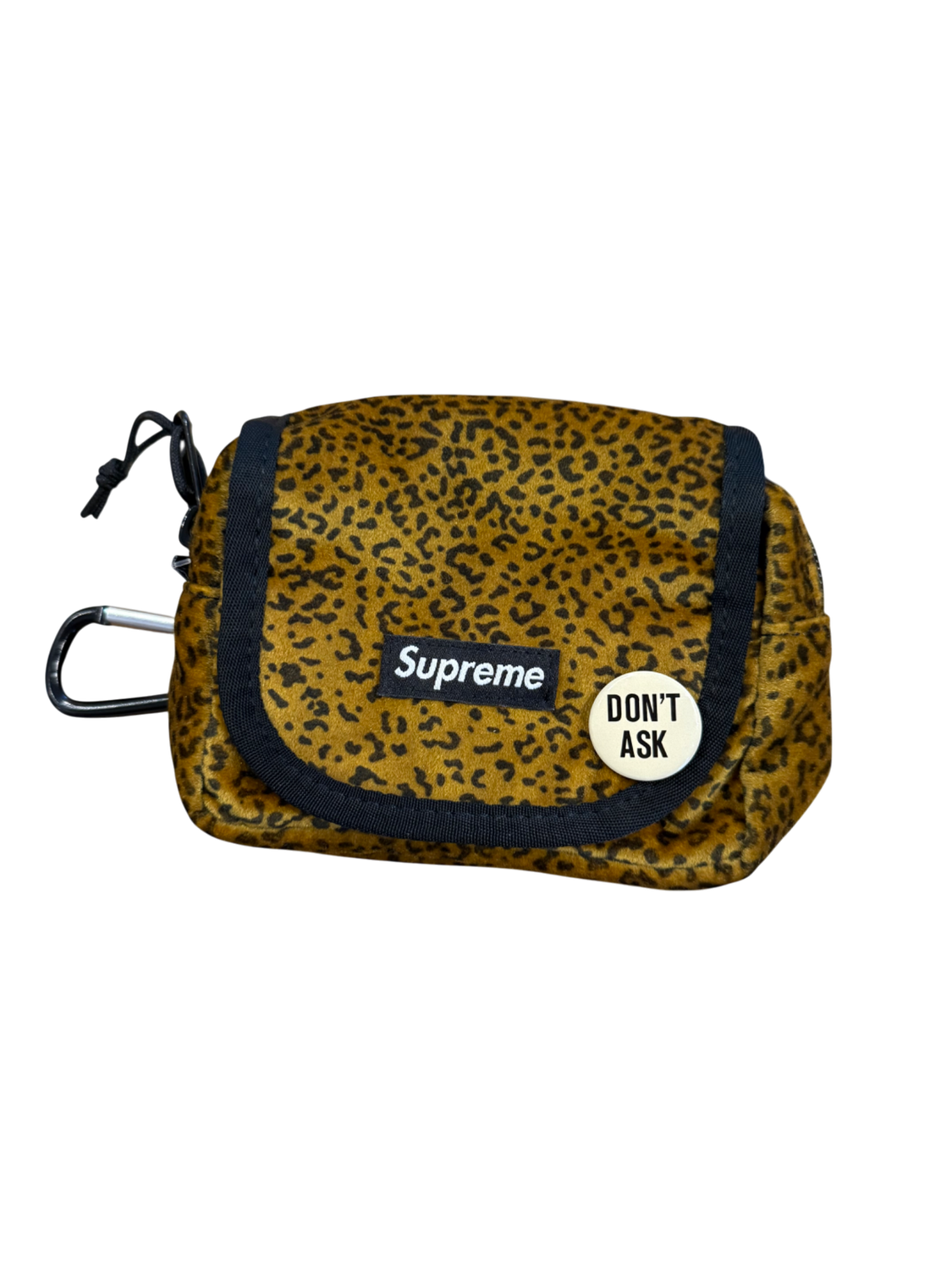 Supreme Camera Bag Velvet Cheetah