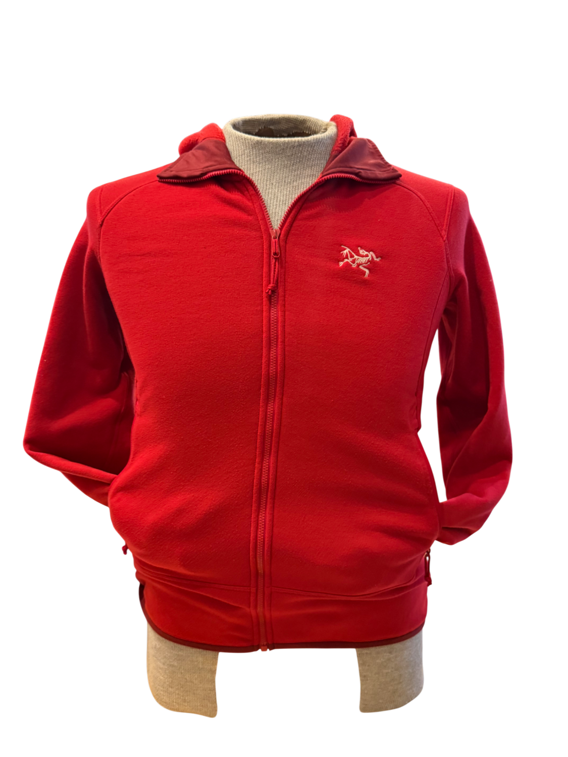 Arcteryx Zip Up Red sz. women's M