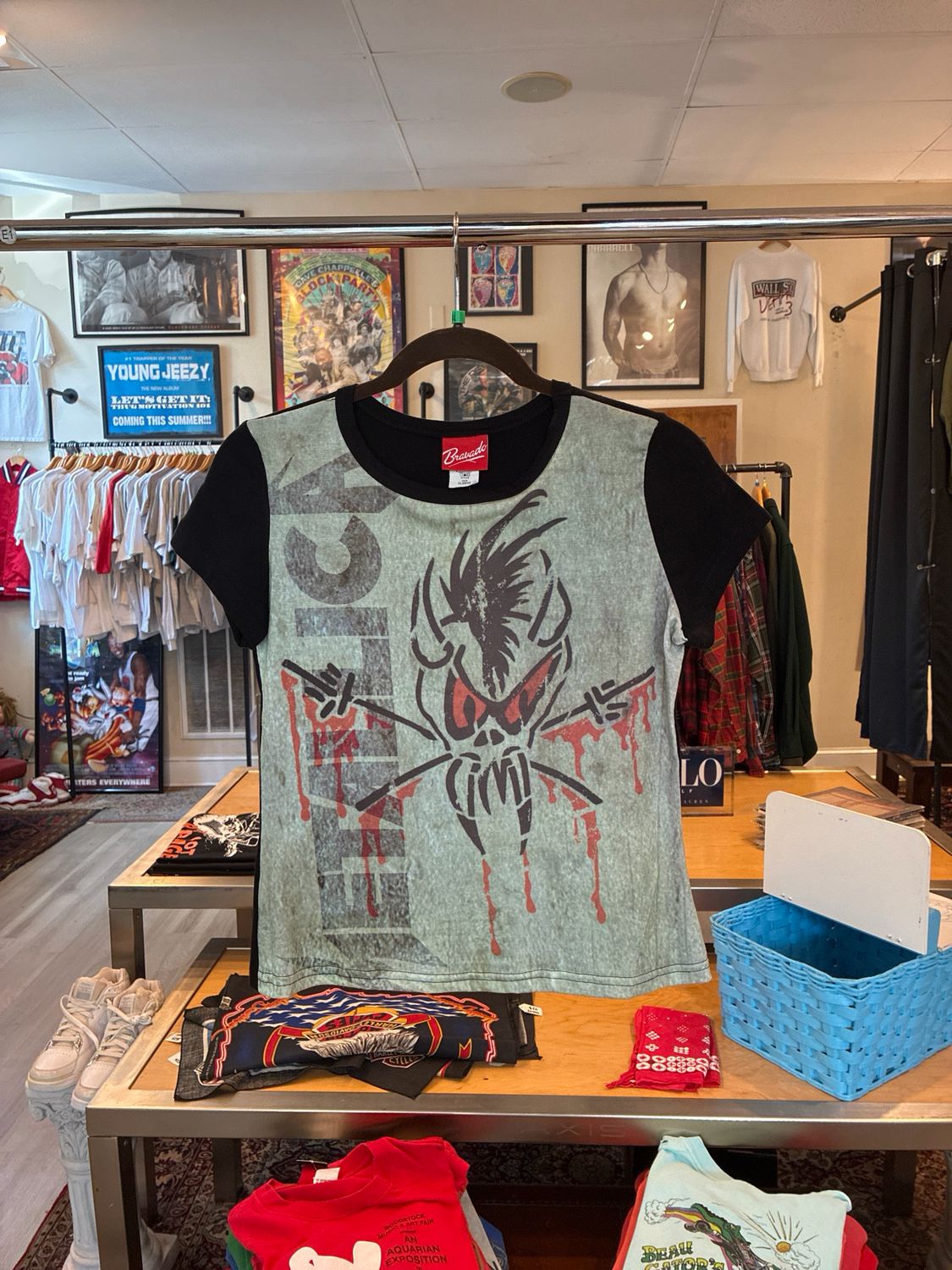 Metallica Baby Tee AOP sz. OSFA