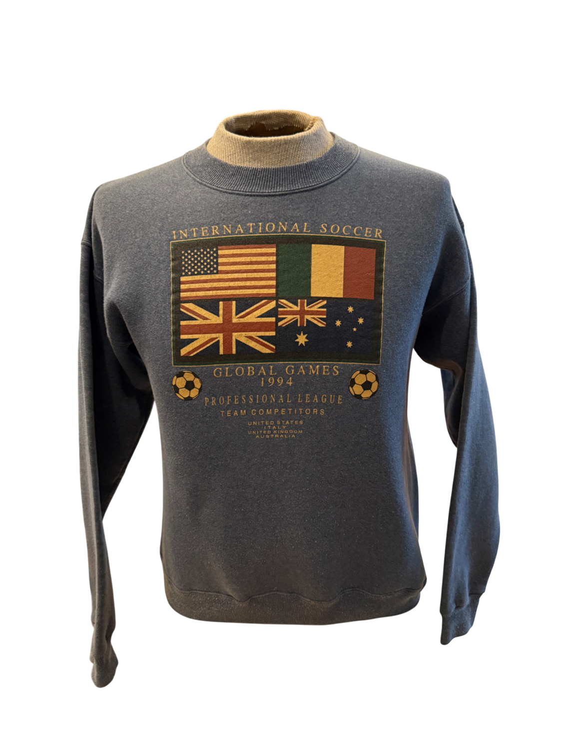 90s American Eagle Soccer Crewneck sz. M