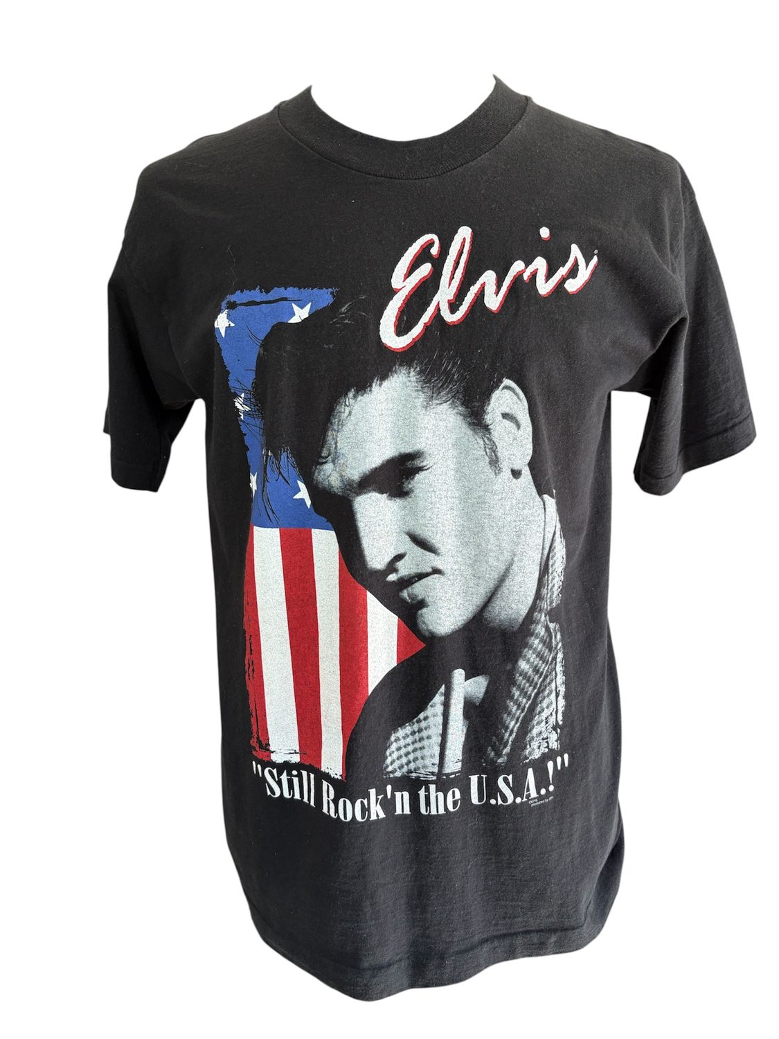 Elvis USA Tee sz. L