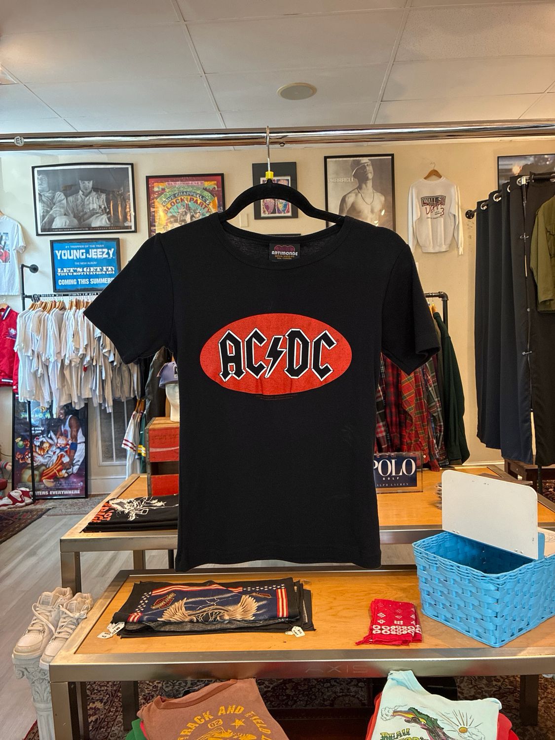 AC/DC Baby Tee sz. M