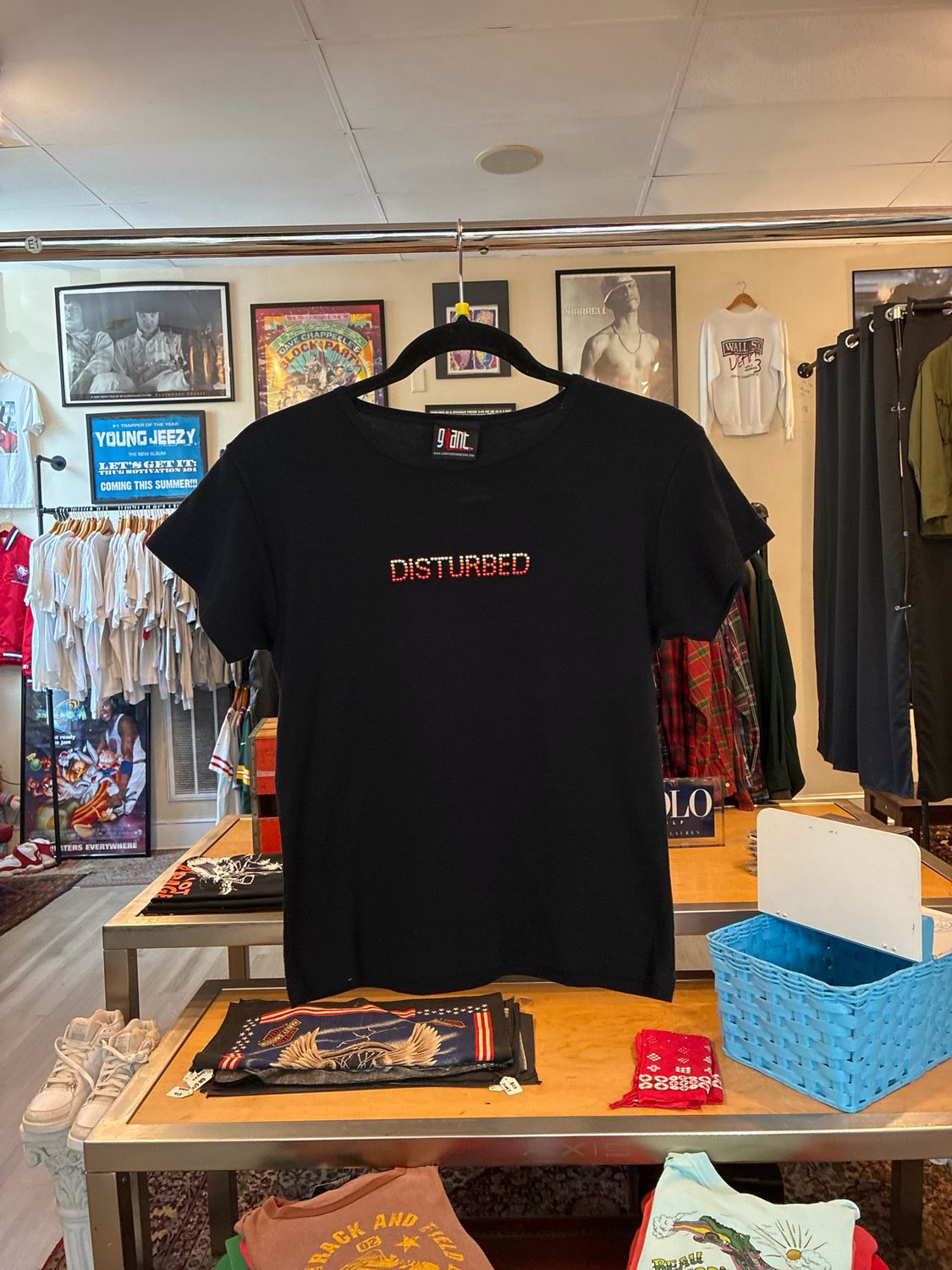 Disturbed Baby Tee sz. OSFA