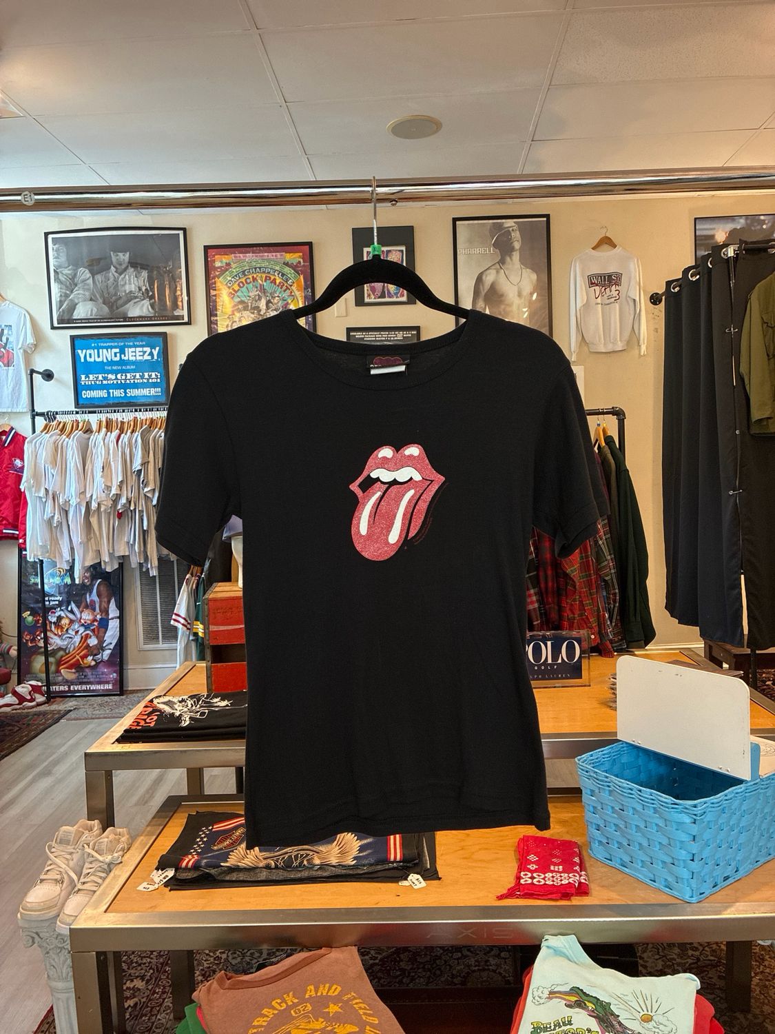 Rolling Stones Baby Tee sz. XL