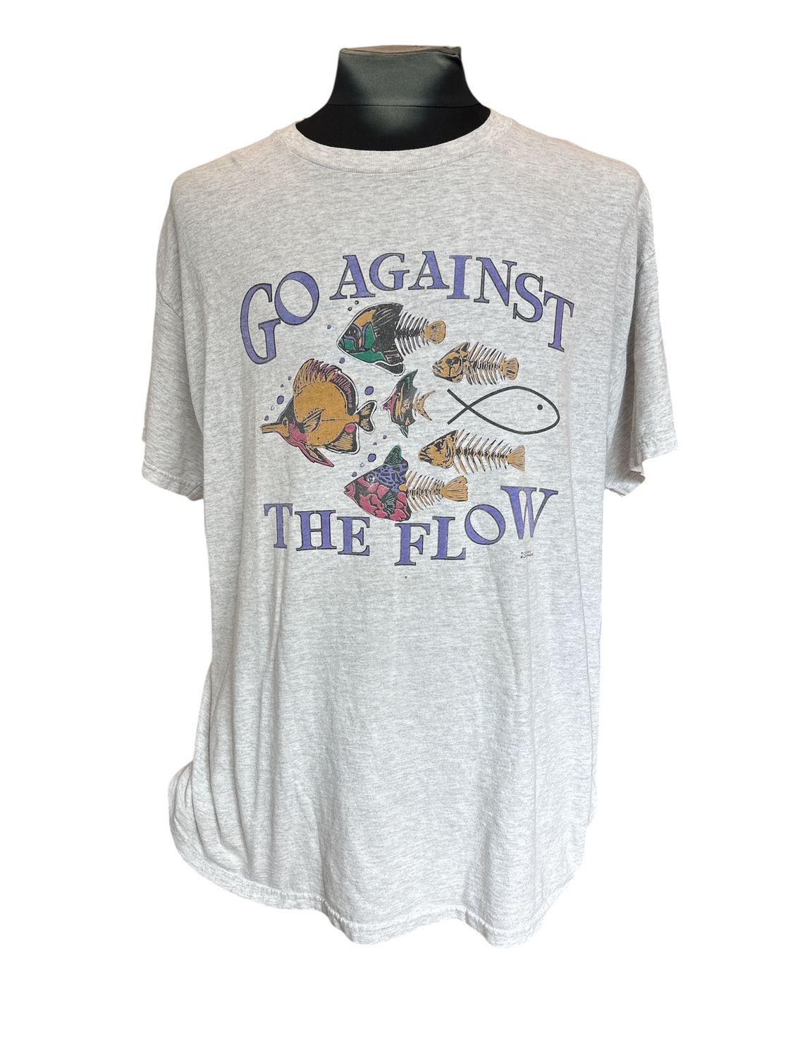 Go Against the Flow Tee sz. XL