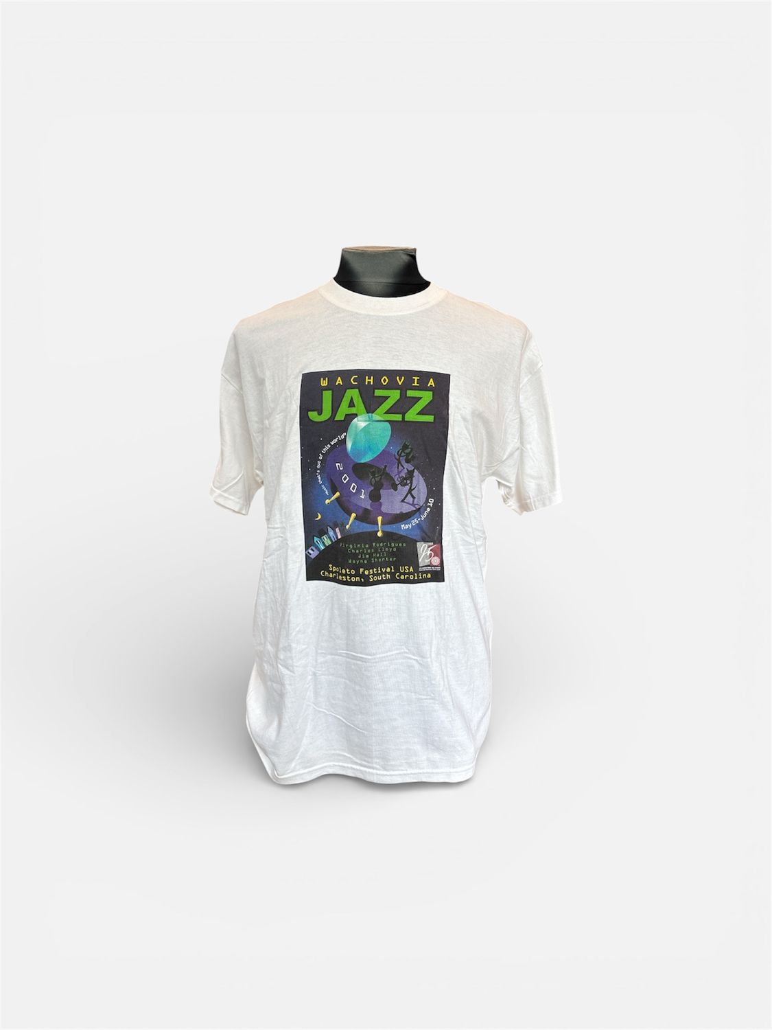 Wachovia Jazz Spoleto tee sz. L