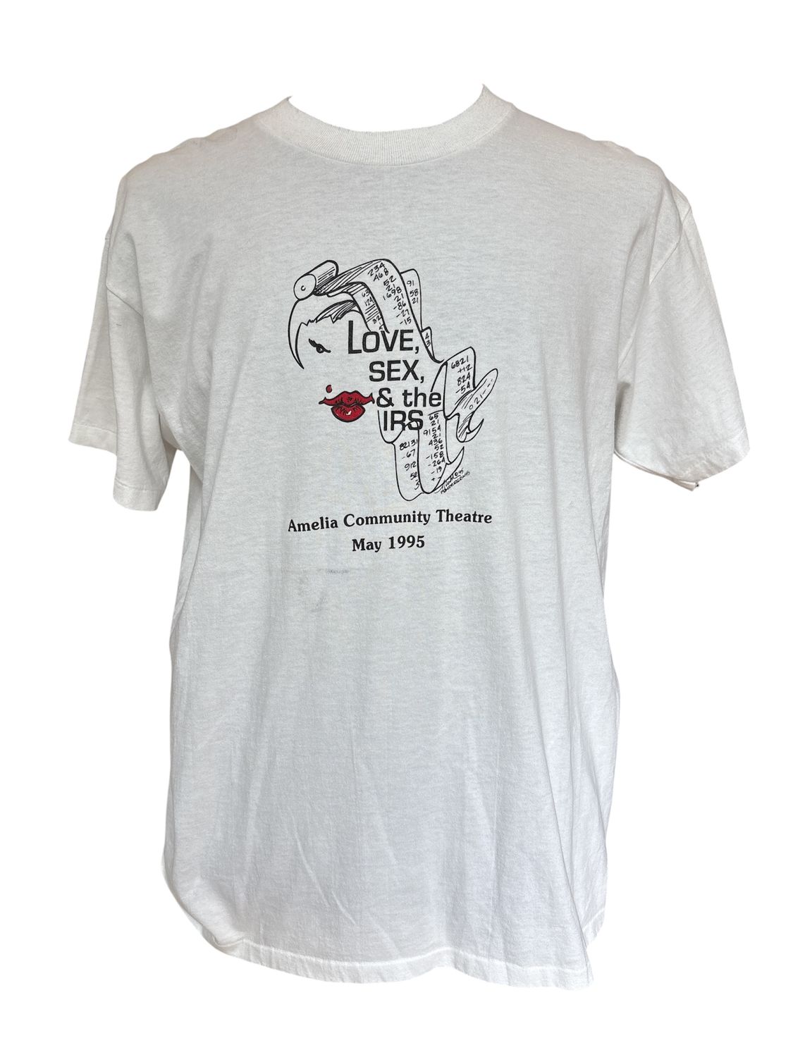 Love Sex &amp; the IRS Tee sz. XL