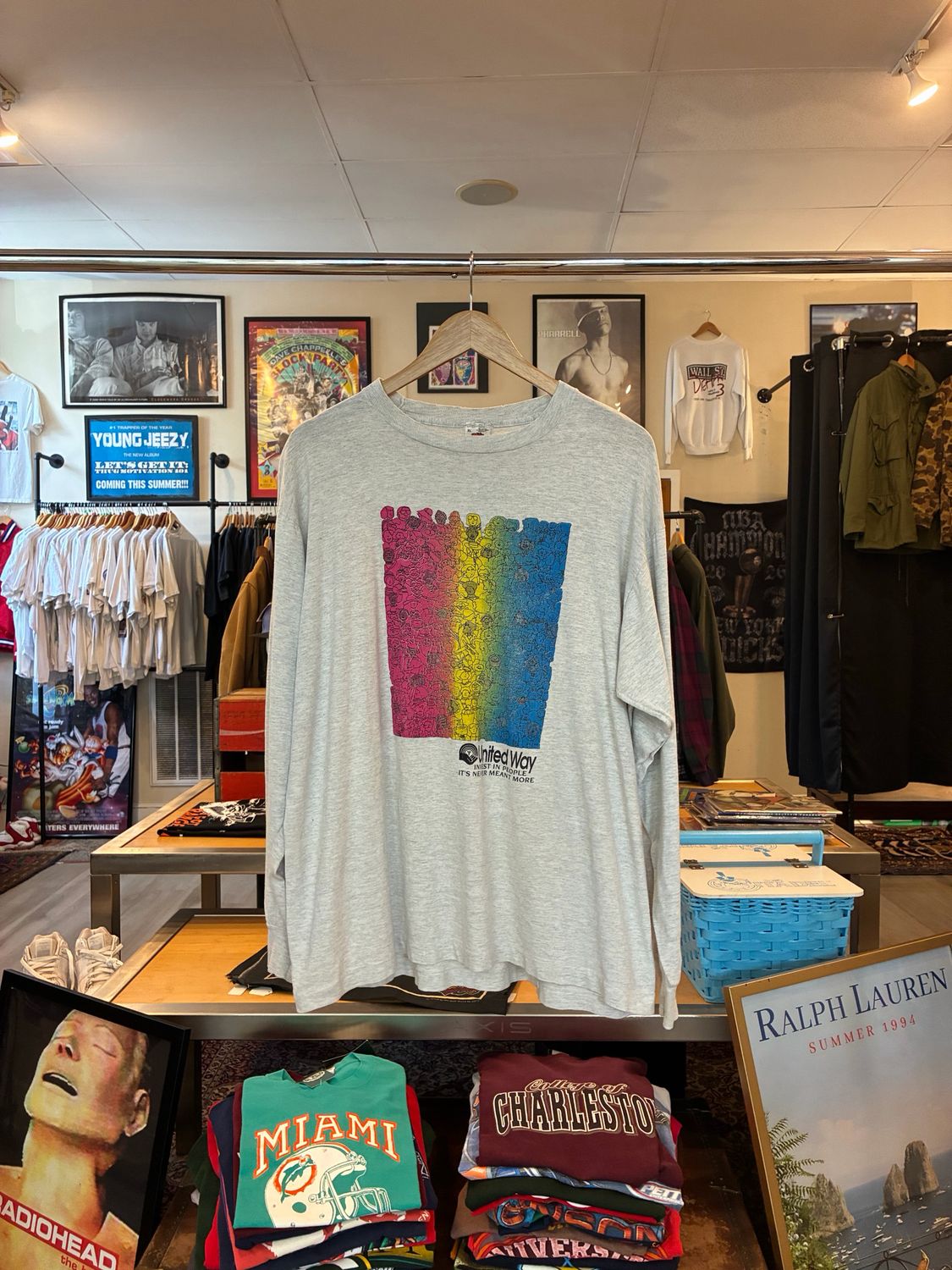 United Way “Invest In People” Tee sz. XL