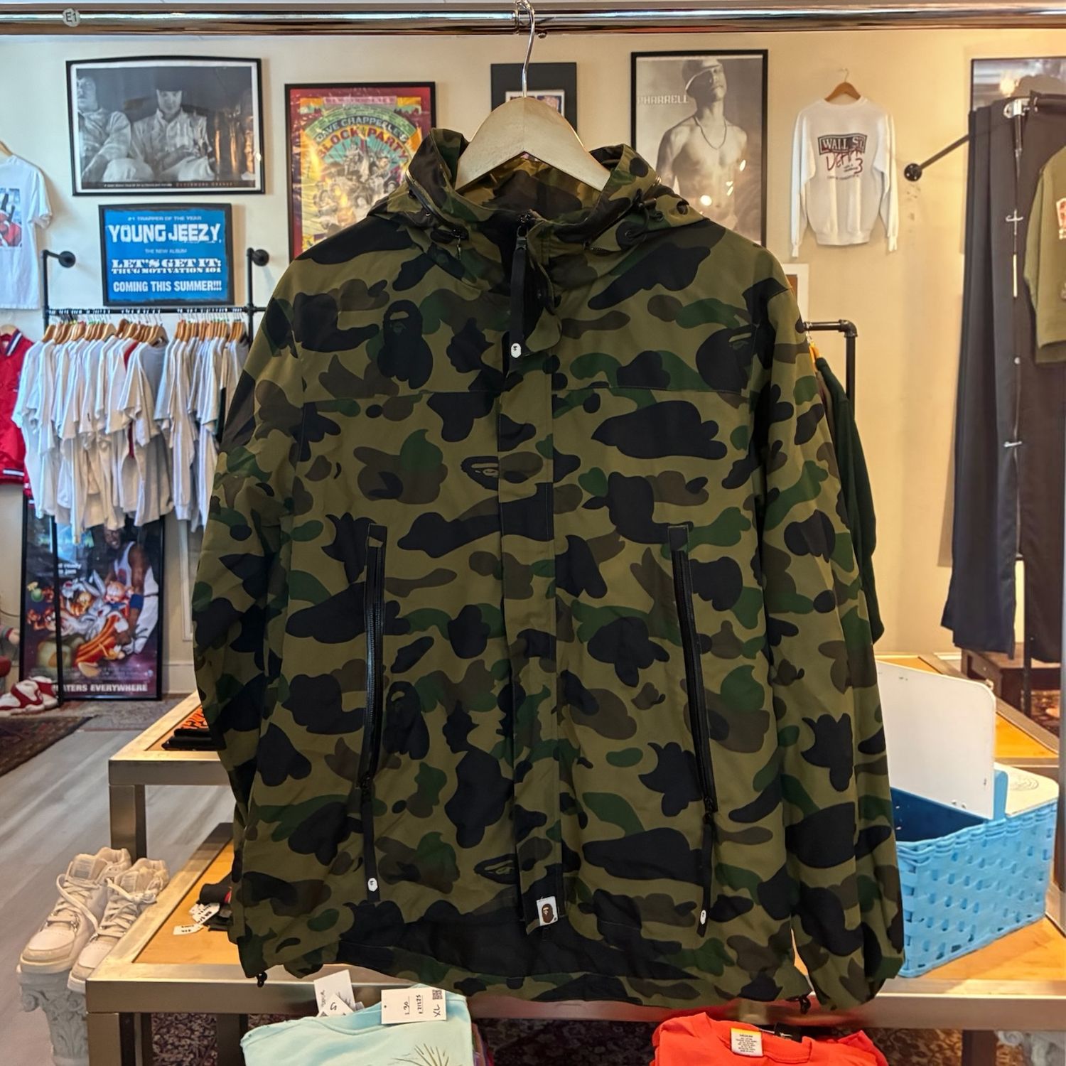 Bape Rain Jacket sz. M