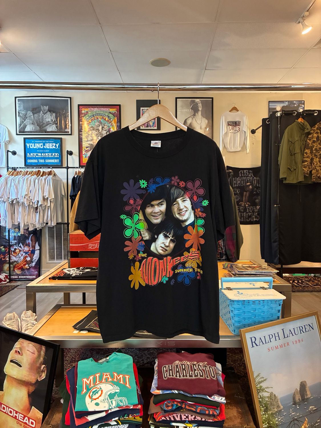 2001 Monkees Tour Tee sz. L