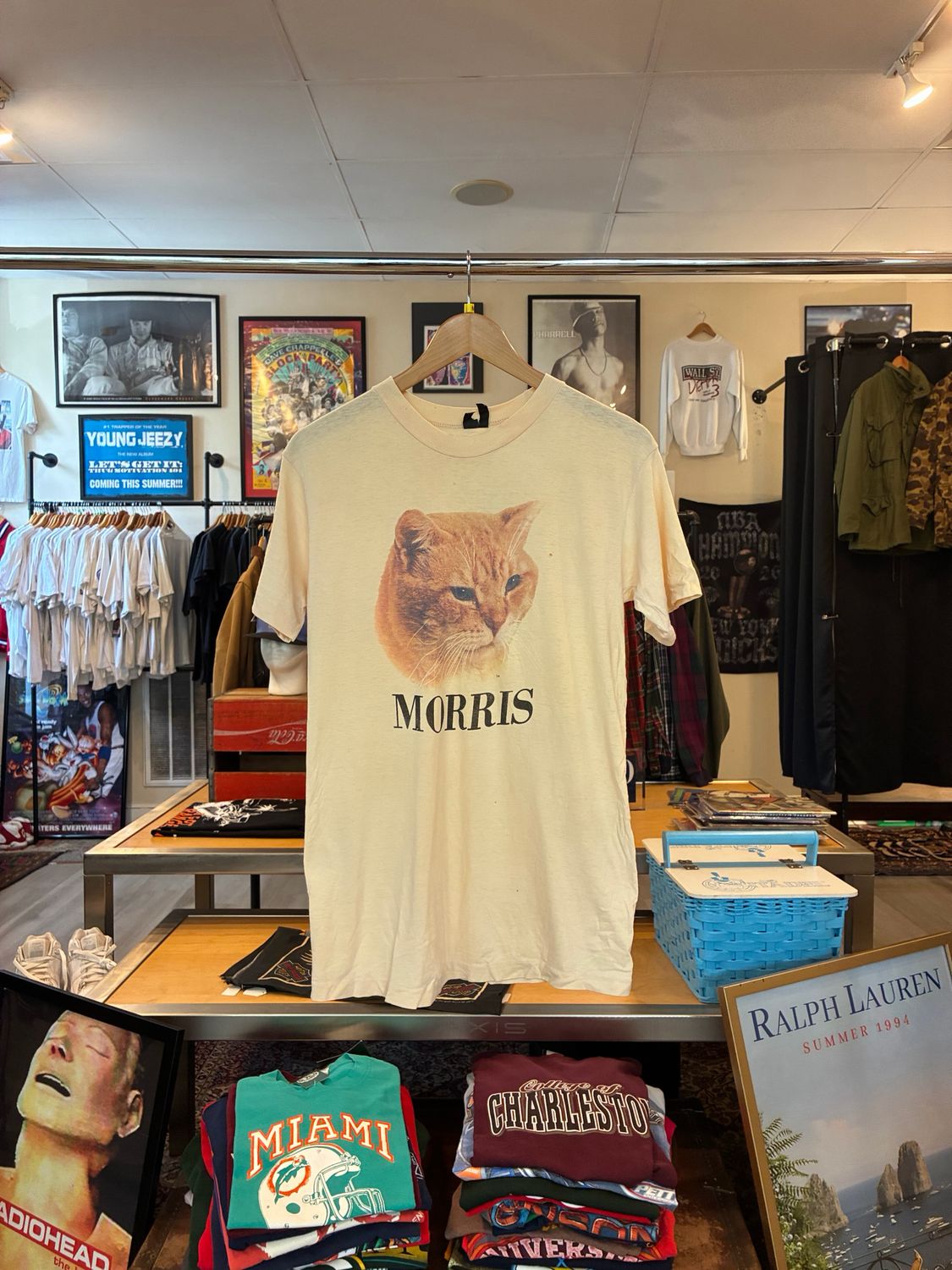 Morris Cat Tee sz. M