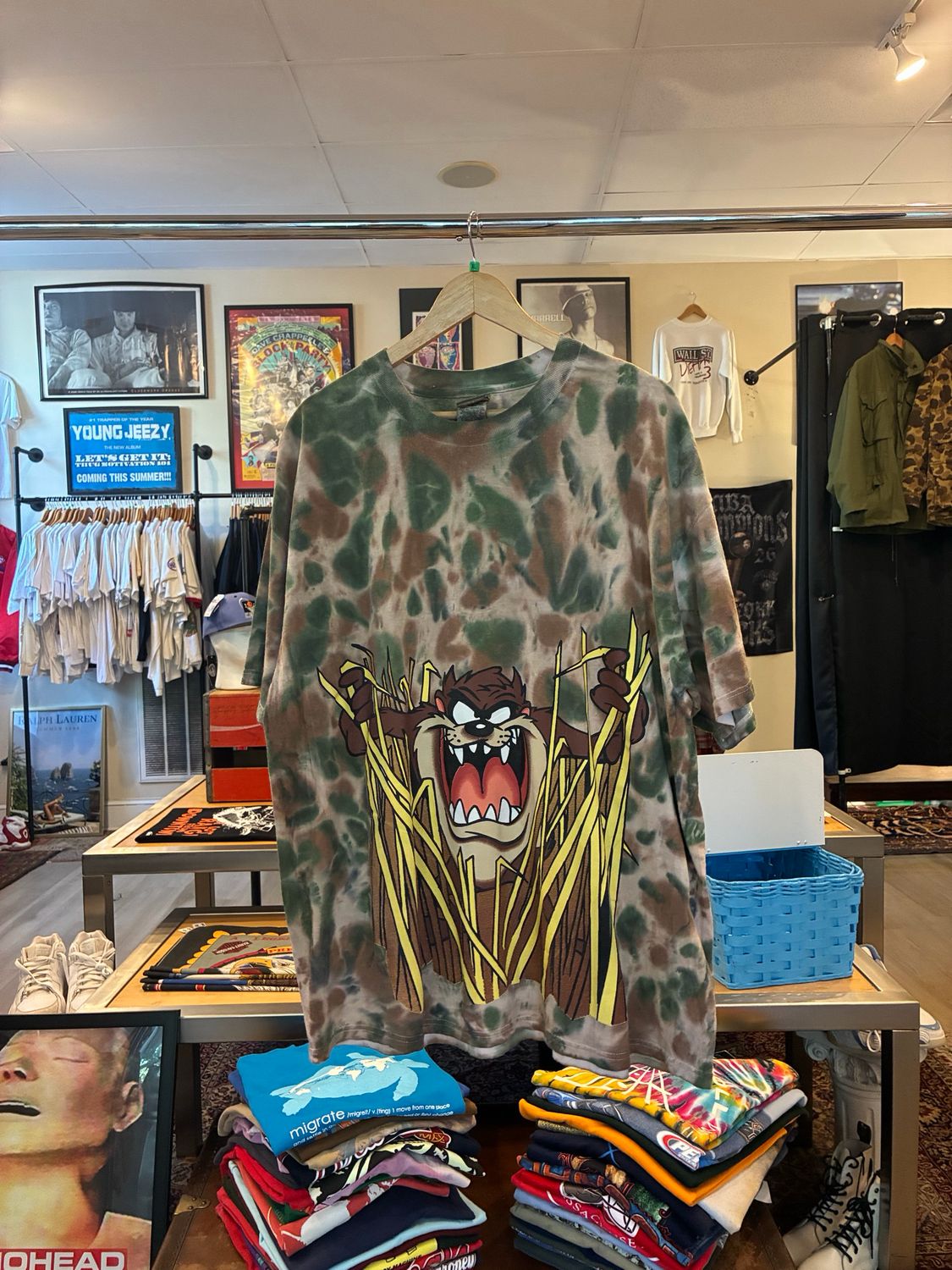 Tax AOP Tie-Dye Tee sz. XL