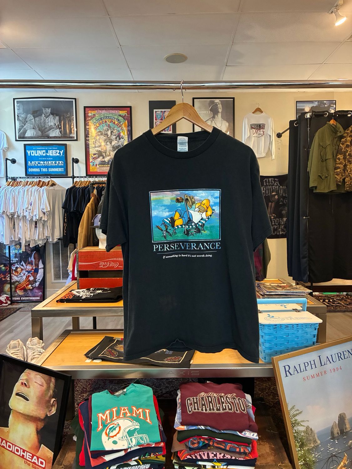 Homer “Perseverance” Tee sz. L