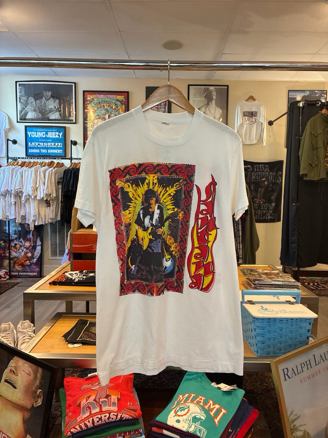 1995 Santana/Beck Tour Tee sz. XL
