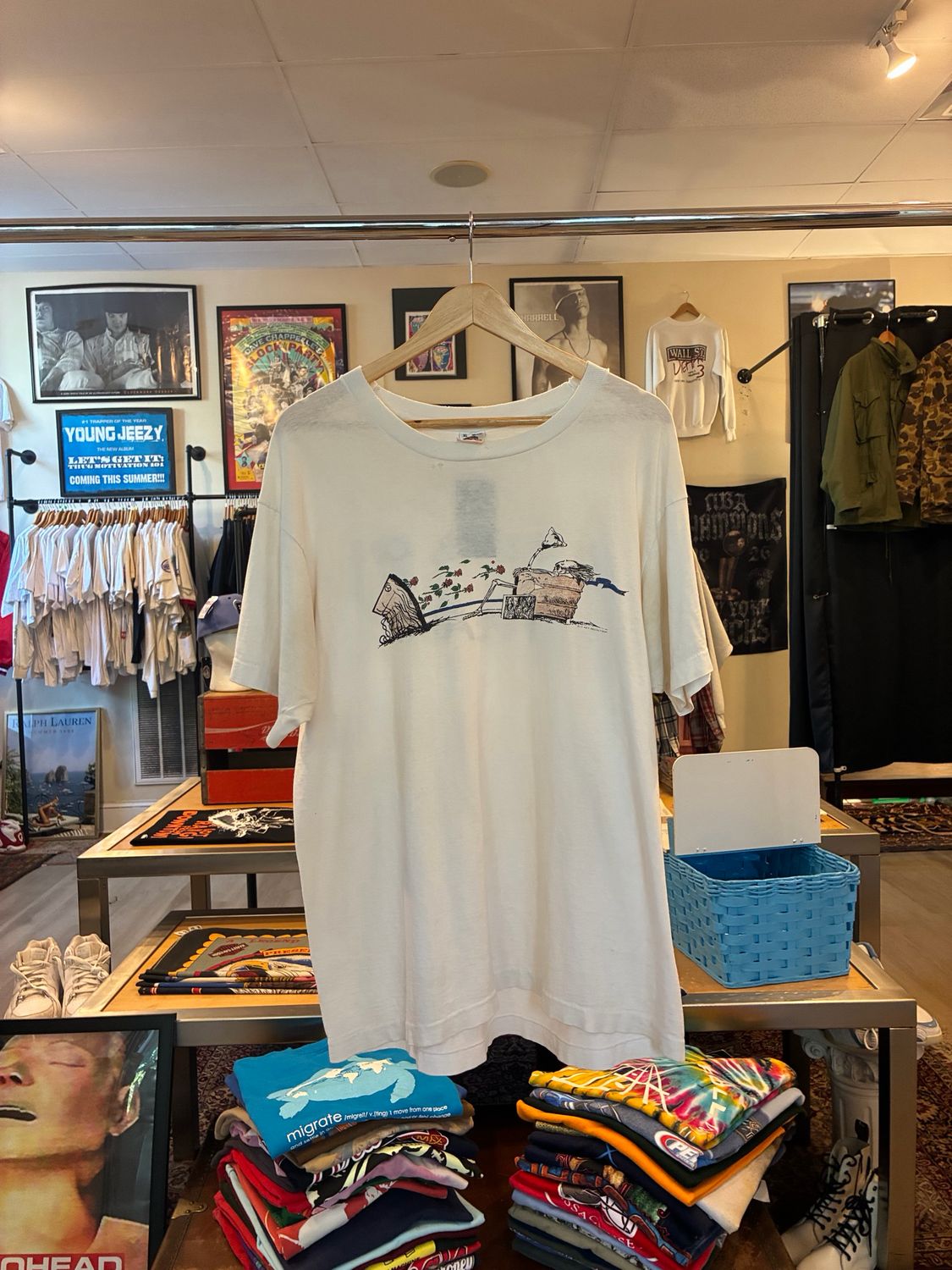 Grateful Dead “Is It Live Or Dead” Tee sz. XL