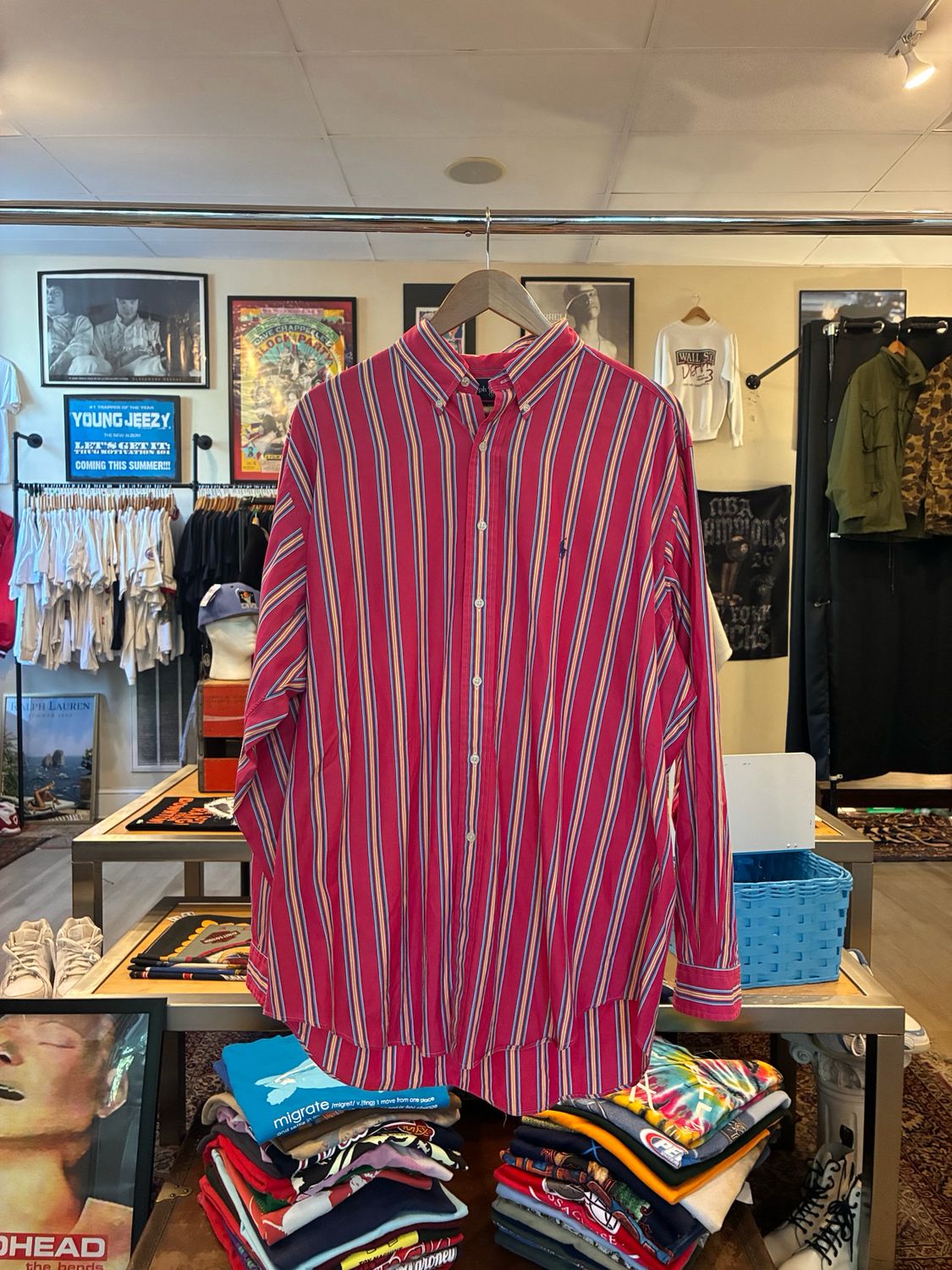 Polo “Classic Fit” Button Down sz. L