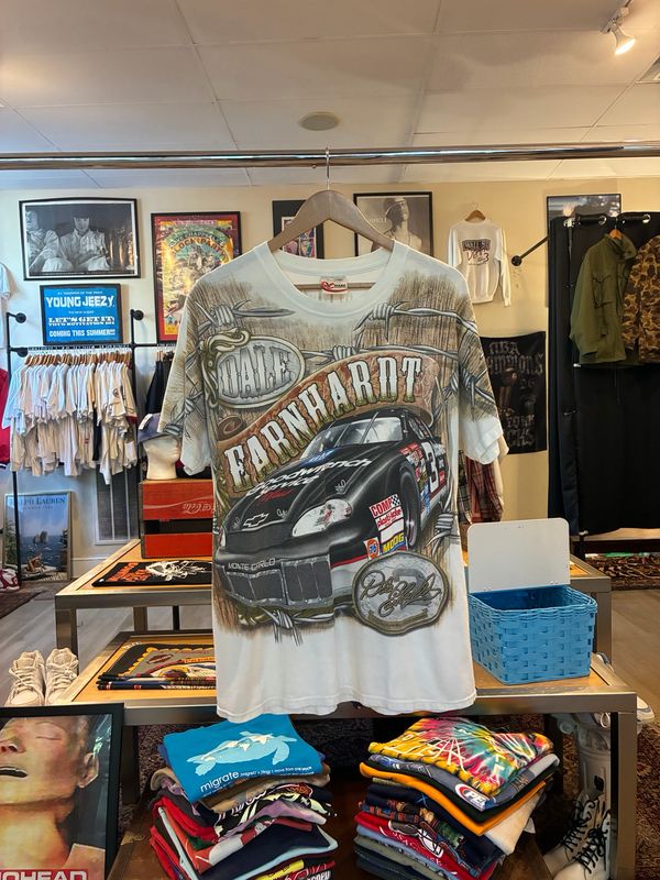 Dale Earnhardt AOP Tee sz. L