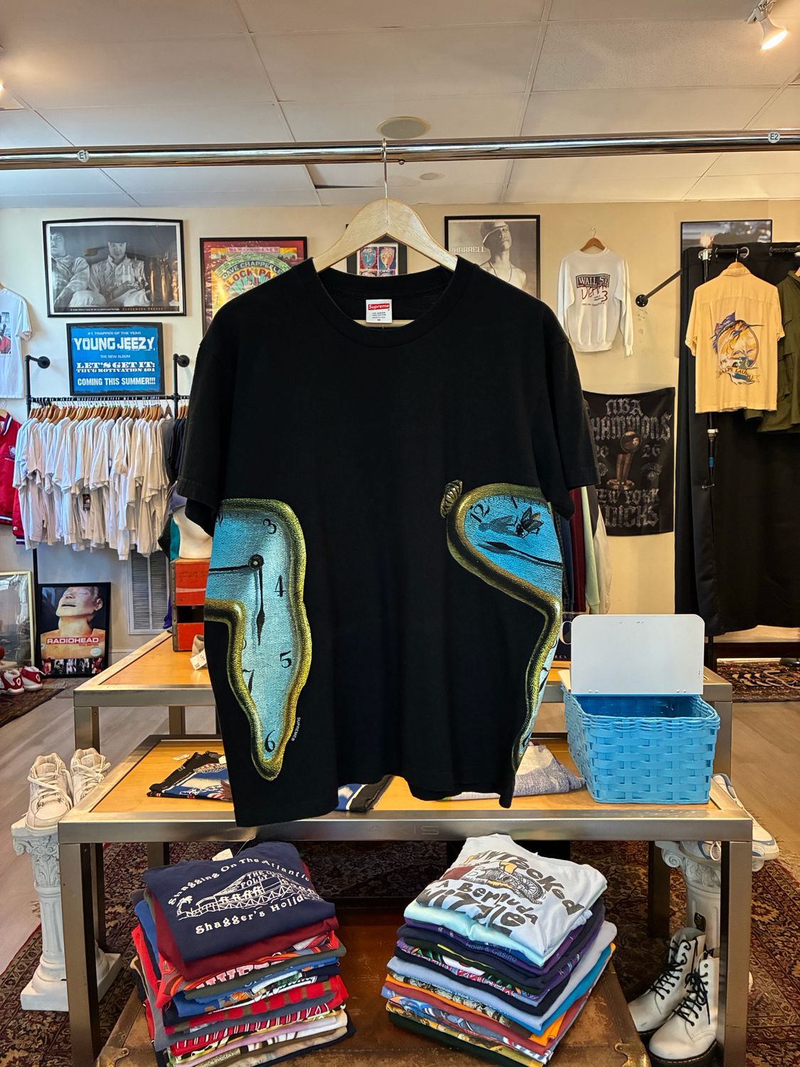 Supreme “Dali Clocks” Tee sz. M