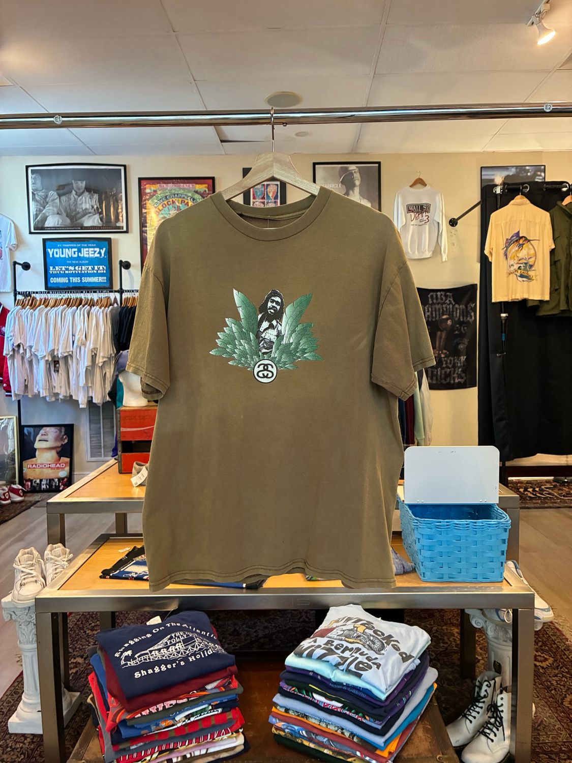 Stüssy “Peter Tosh Weed” Tee sz. L