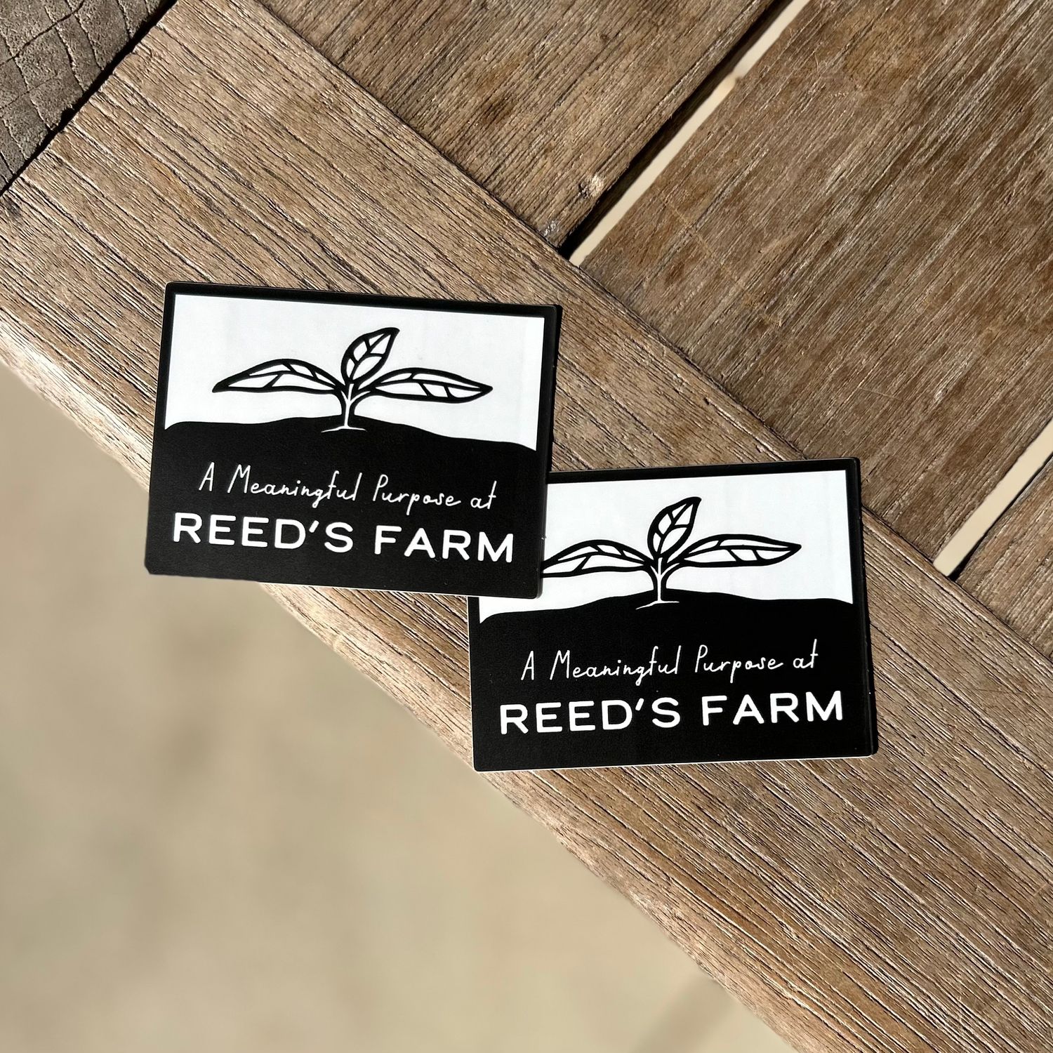 Reed&#39;s Farm Sticker