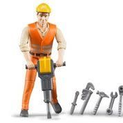 Construction Worker with Accessories