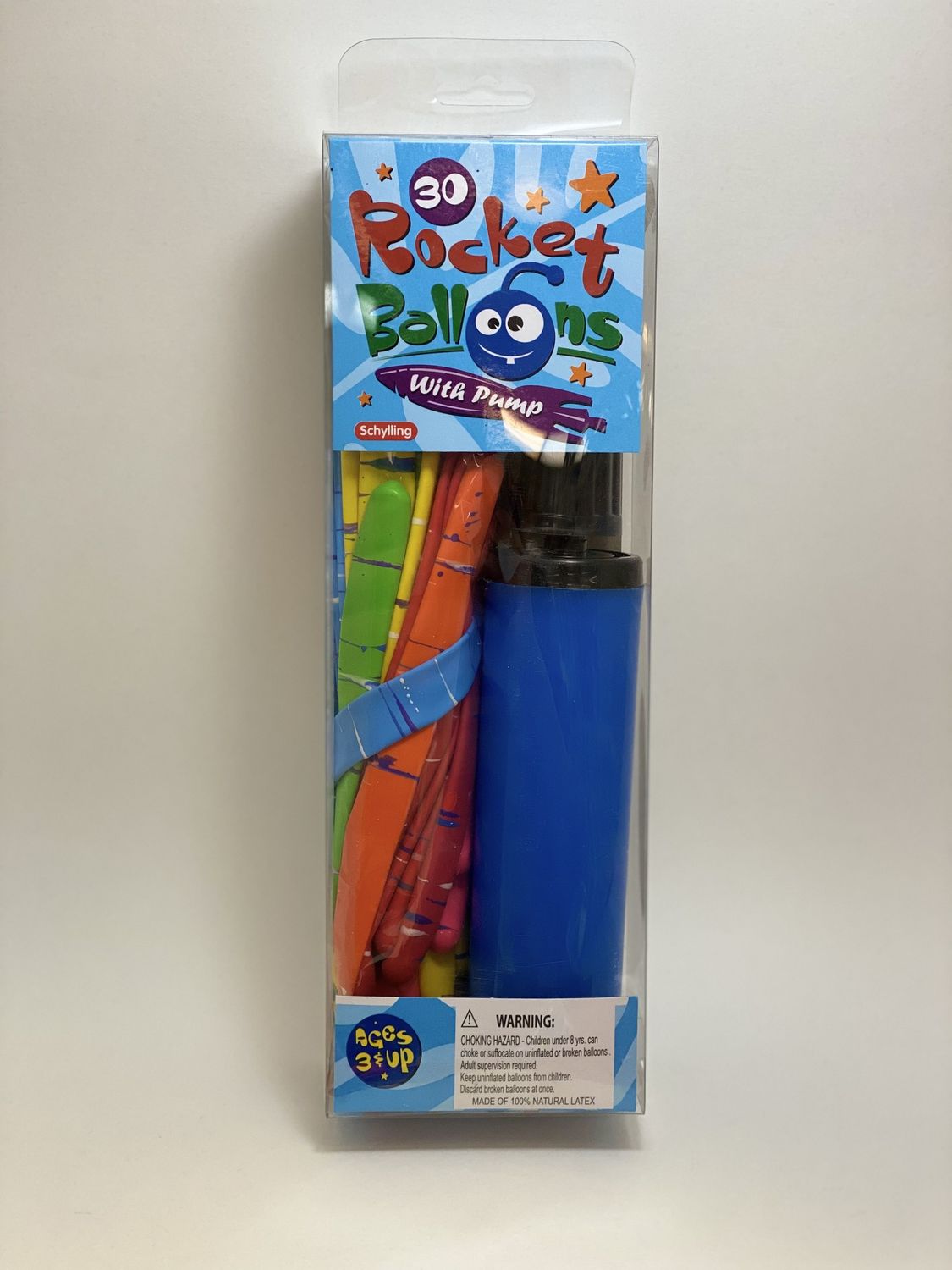 Rocket Balloons with Pump